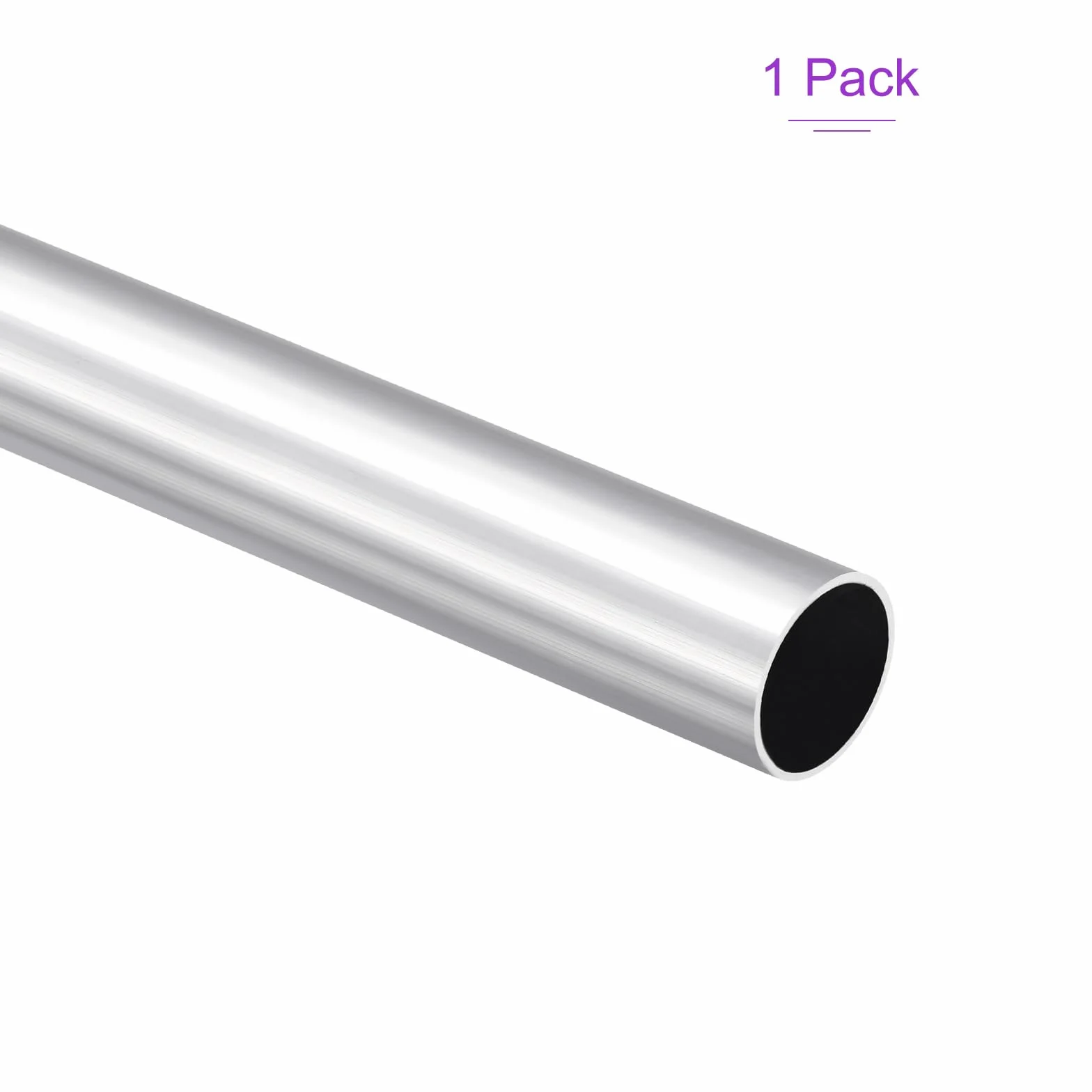 DMiotech (25 mm średnica zewnętrzna x 22 mm ID) 6061 aluminiowa okrągła rura o długości 300 mm przemysłowe metalowe rury do budowy ram maszyn projekty DIY