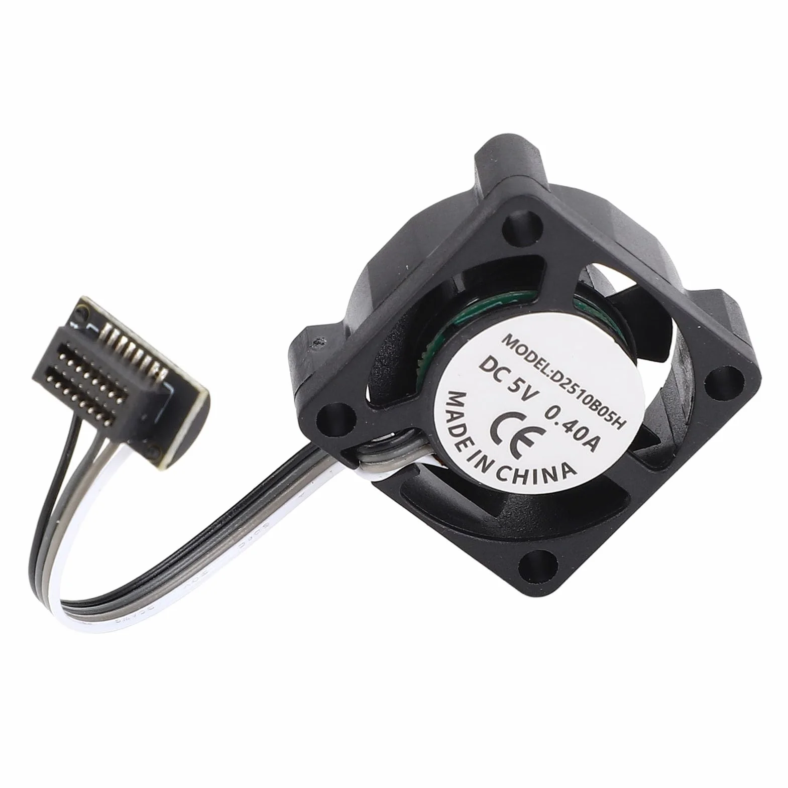 Wentylator Chłodzący Drukarki 3D Hotend Mini Wentylator Chłodzący Regulacja Temperatury PWM dla Lab P1P P1S 18000PRM 25x25x10mm Rozmiar 5V Napięcie 0,4A Prąd