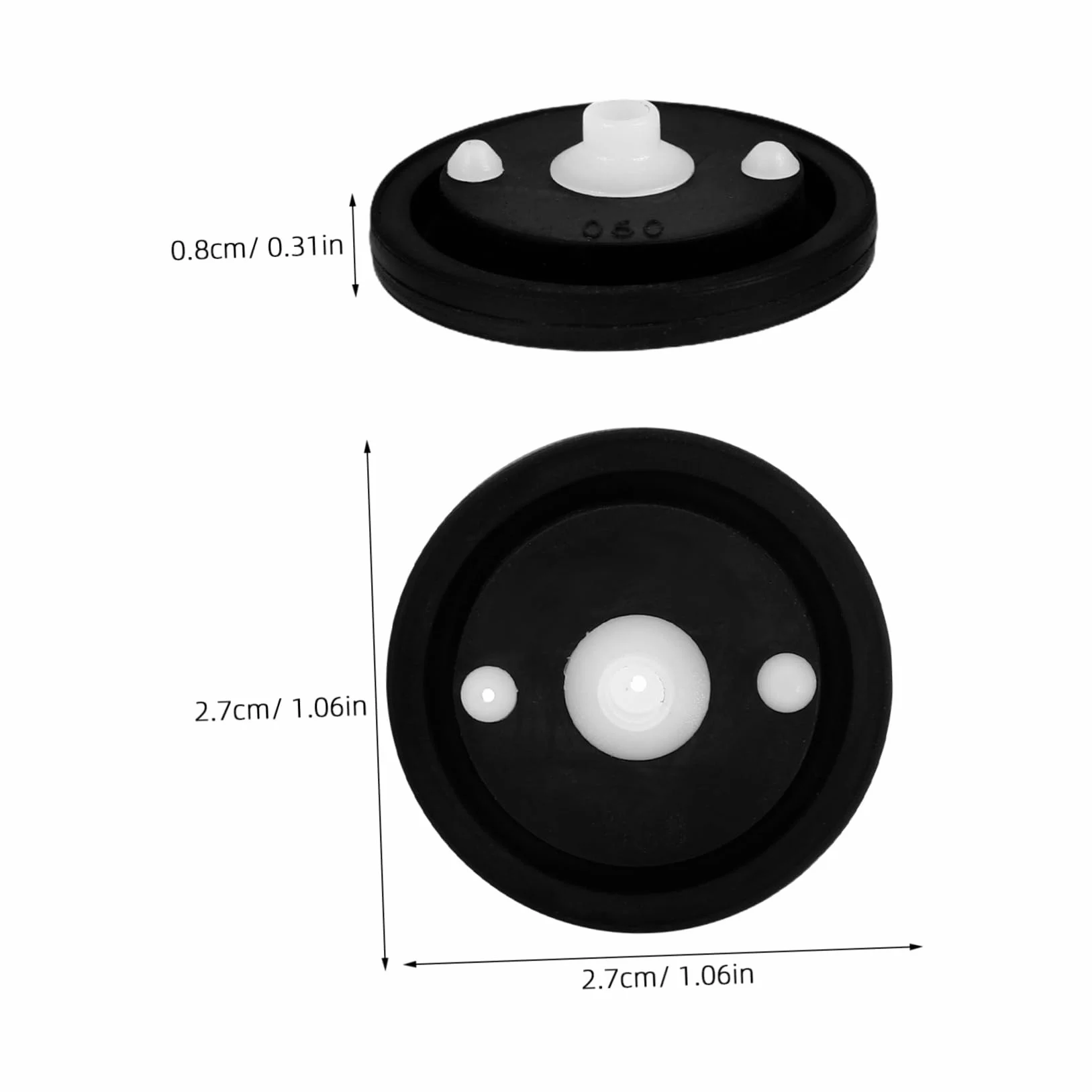 Wymienna Membrana Do Zaworu Solenoidowego 4 kawałki Uszelka Do Systemów Zasilania Wodą
