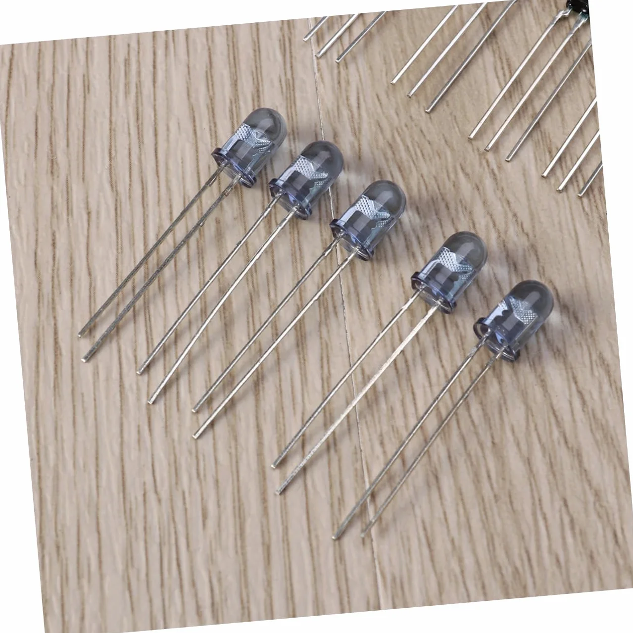 UKCOCO Zestaw Elektroniczny 5 Zestawów Nadajnik I Odbiornik Para 2 7-5 5 V 38 Khz Tsal6200