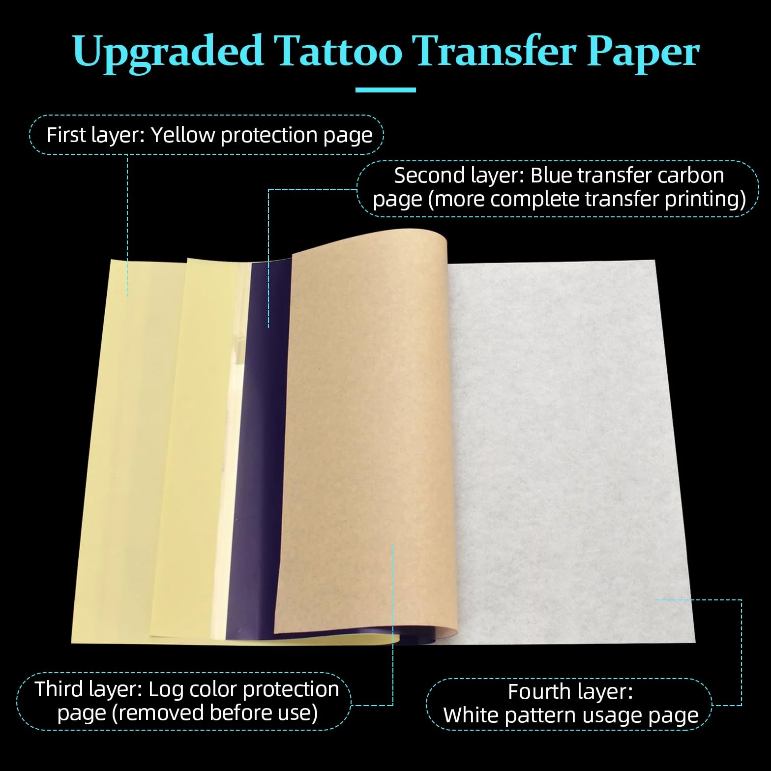 ATOMUS Przenośna mini drukarka termiczna 2500 mAh papier termotransferowy i papier do tatuażu 113. drukarka biurkowa