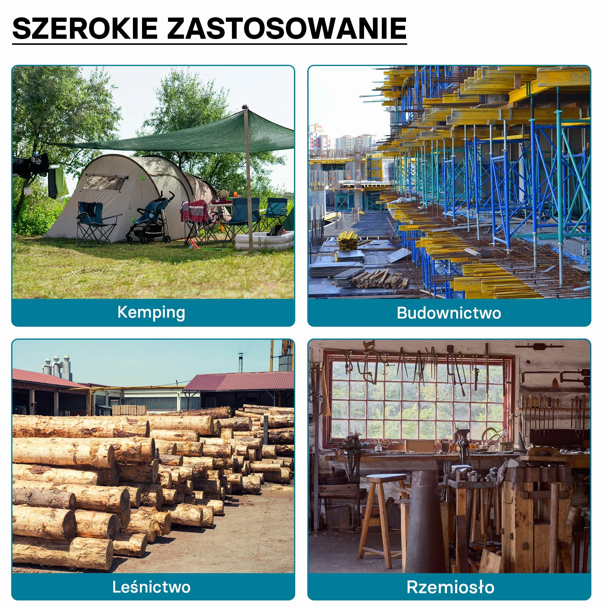 Wiltec Ręczna wciągarka linowa 1600 kg stalowa lina 20 m Ø 11 mm hak z blokadą