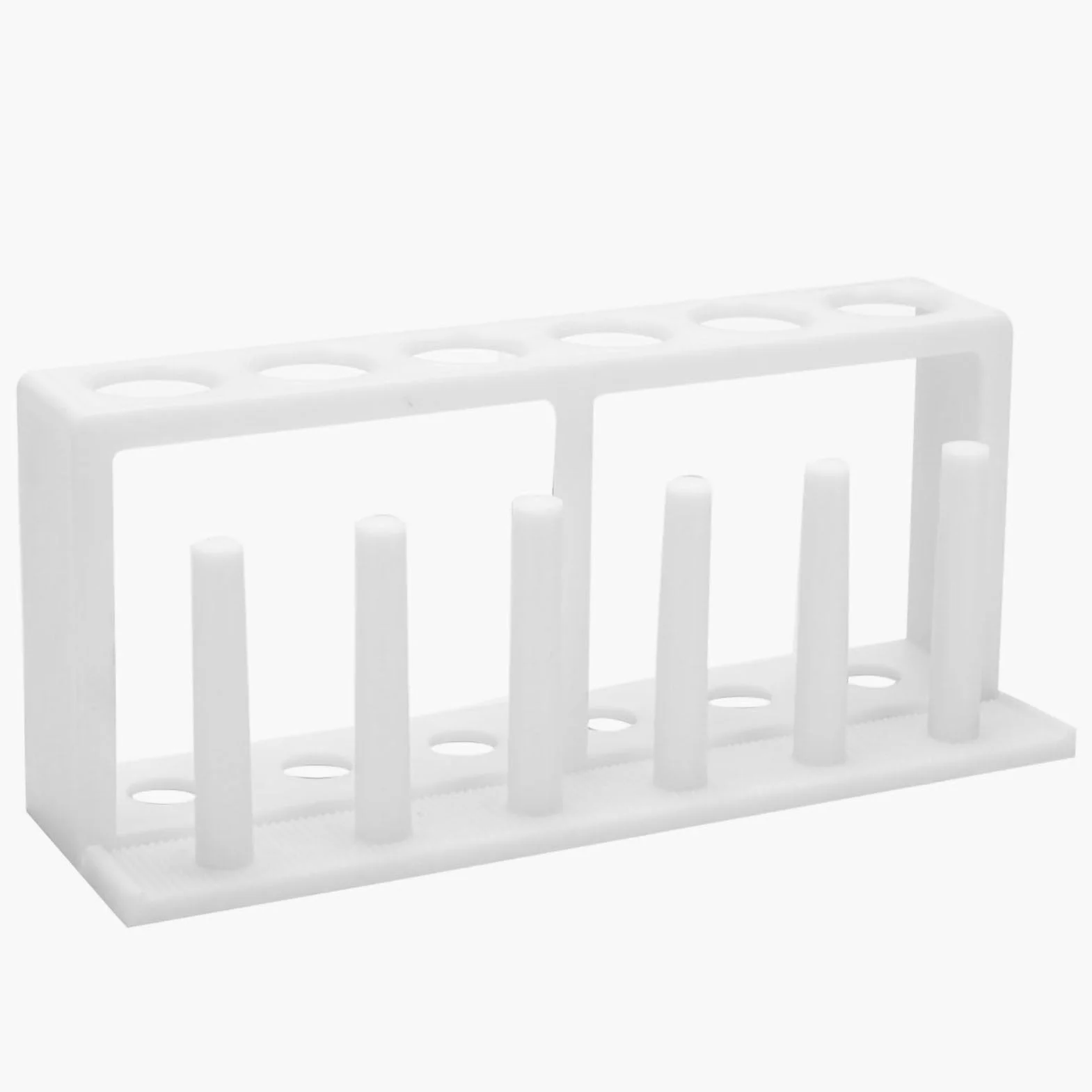 Reagenzglasgestell 6 Löcher 6-Säulen Teströhrchenhalter aus Kunststoff