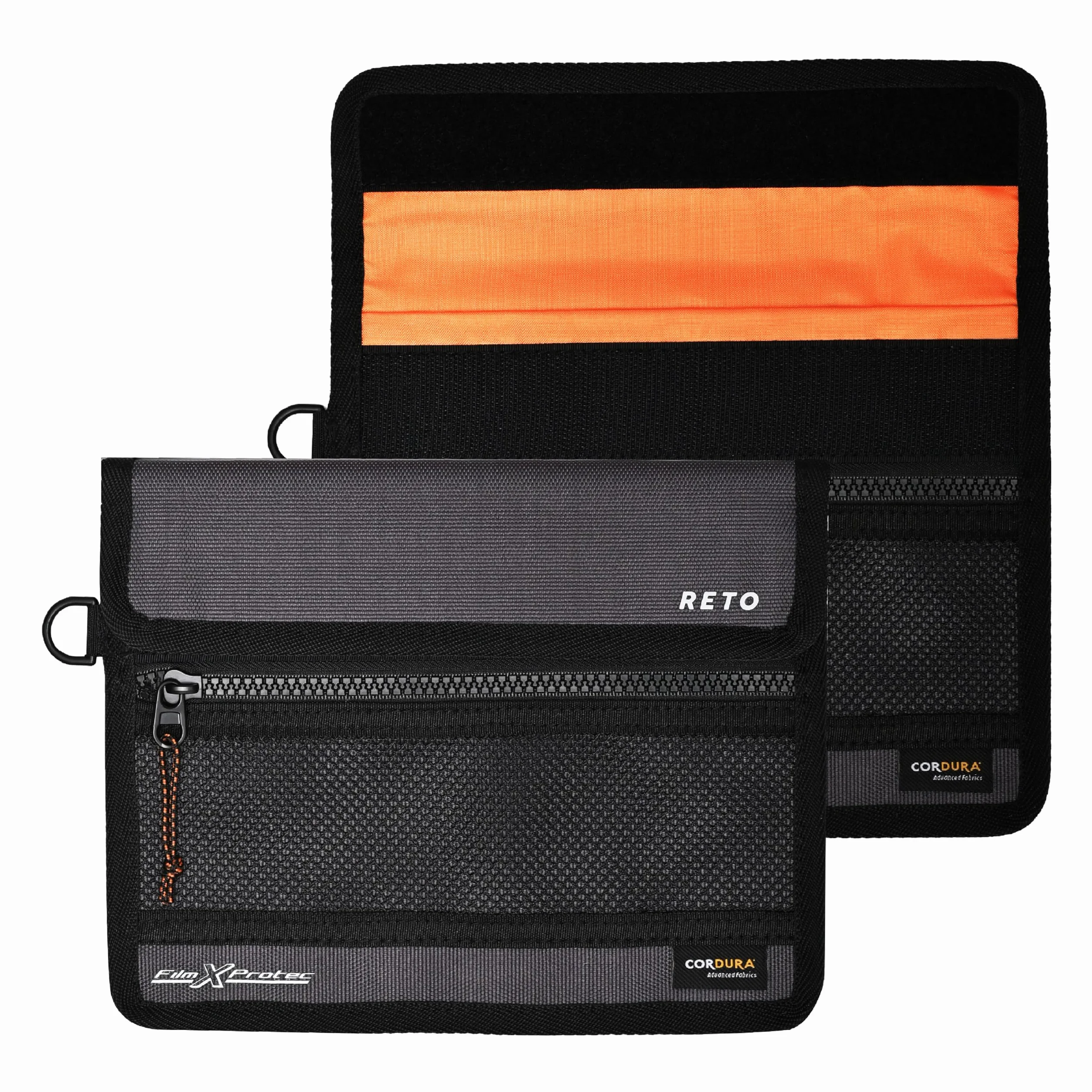 RETO Film X-Protec Bag – CORDURA Wodoodporna, odporna na promieniowanie rentgenowskie, tkanina torba ochronna Rozmiar M (22,5 x 18 cm) (Jeden kawałek)
