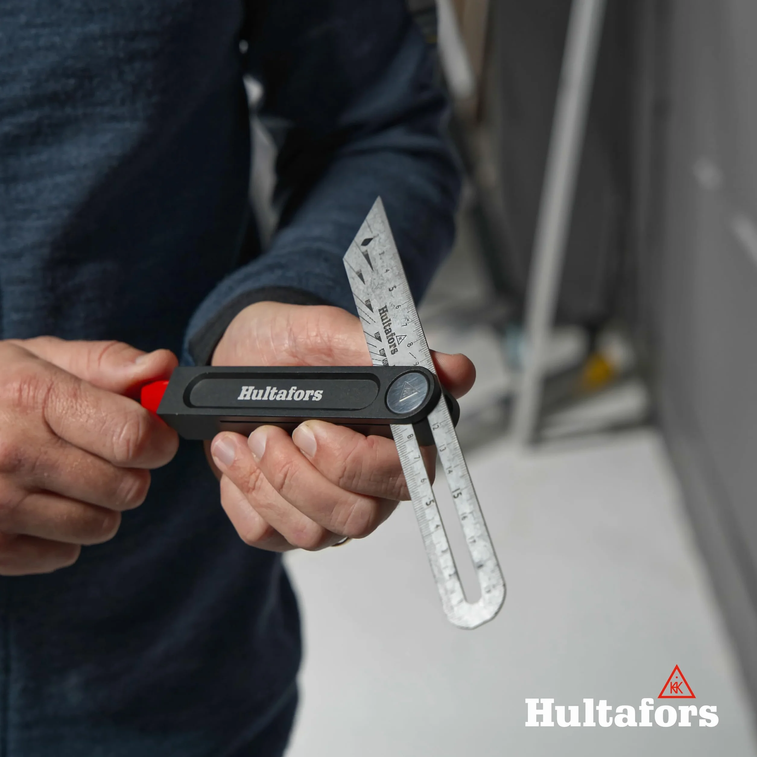 Hultafors Opaska kątowa 200 mm regulowany kąt Transfer z blokowaniem anodowane aluminium