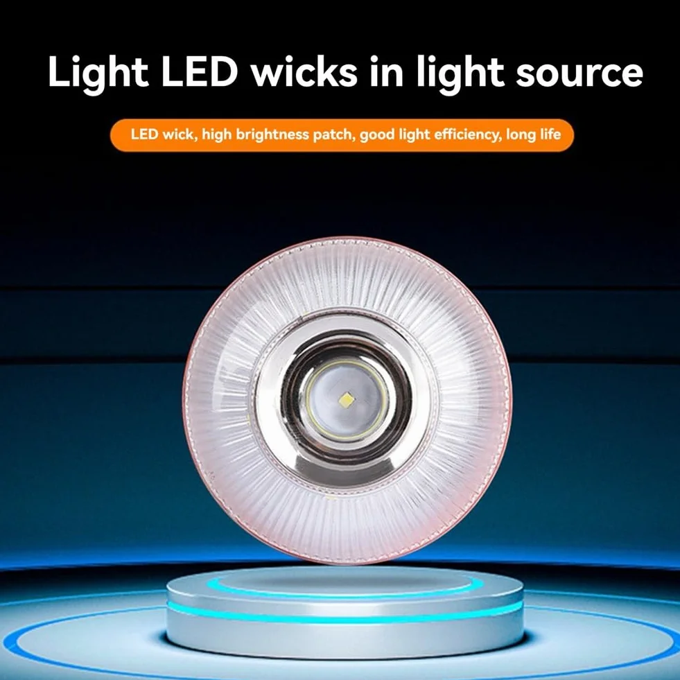 Lampy LED V16 Awaryjne Białe Żółte Światła Ostrzegawcze Magnetyczna Podstawa