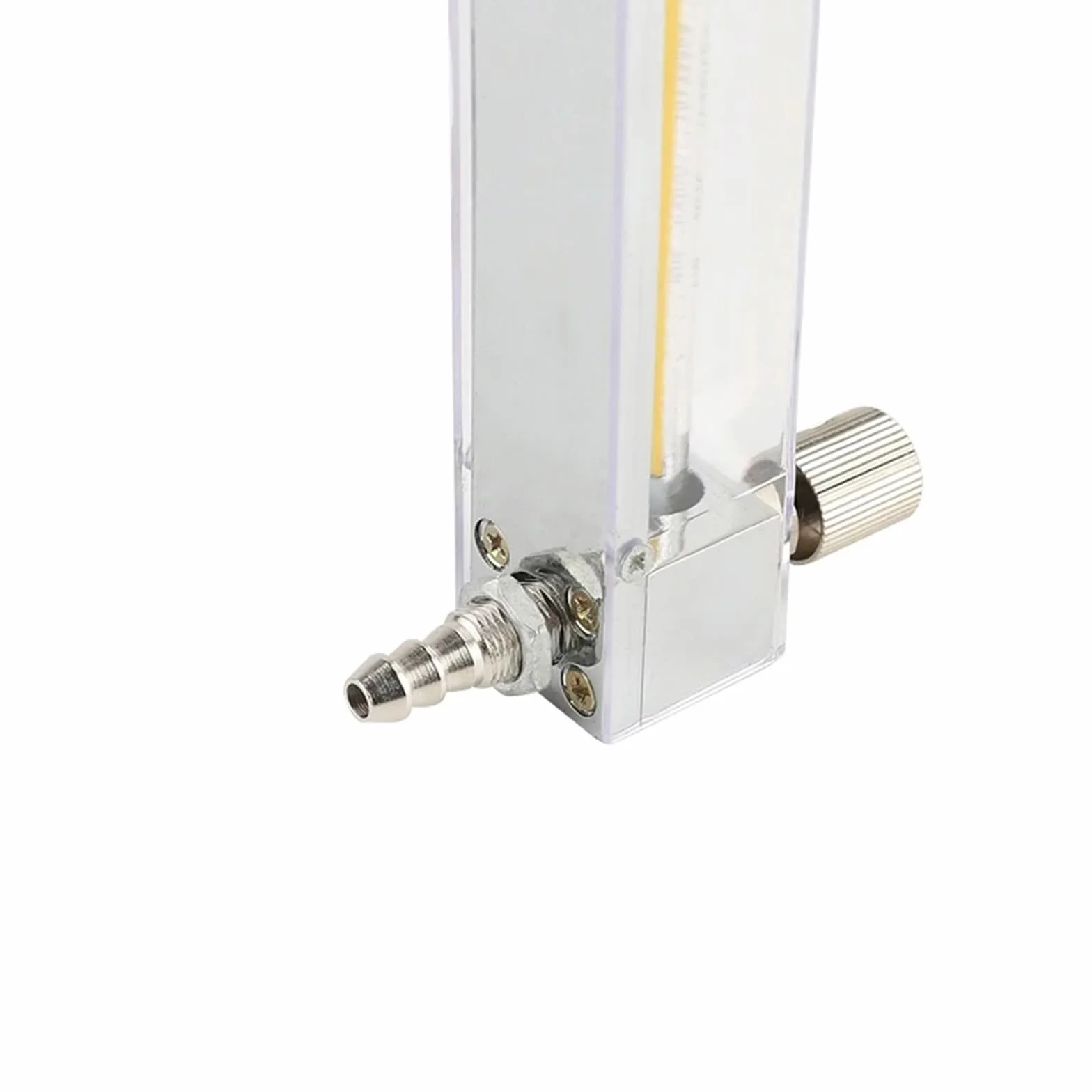 8 mm rurowy szklany rotametr LZB-3WB przepływomierz o zmiennej powierzchni do gazu lub cieczy (gaz 30-300 ml-min)