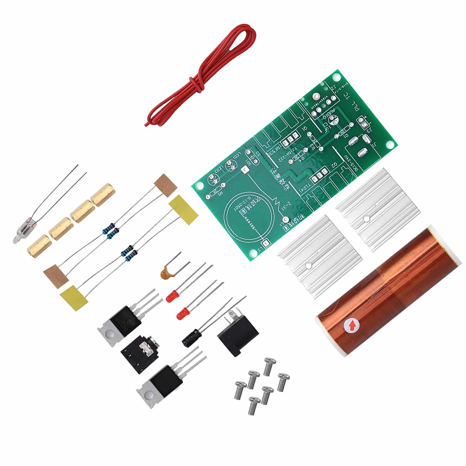 Moduł cewki Tesli niezmontowany 15W DC 15-24V 2A Mini DIY głośnik plazmowy zestaw