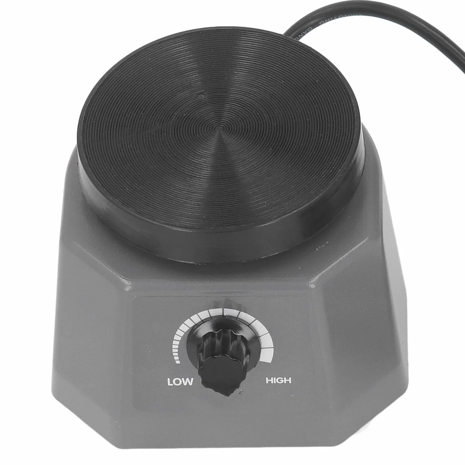4 Cal Okrągły Oscylator Dentystyczny 100W Wibrator Laboratoryjny Shaker Gipsowa Płyta Wibracyjna Wytrząsarka do Gipsu Płyta Sprzęt Dentystyczny Maszyna do Mieszania (Wtyczka UE