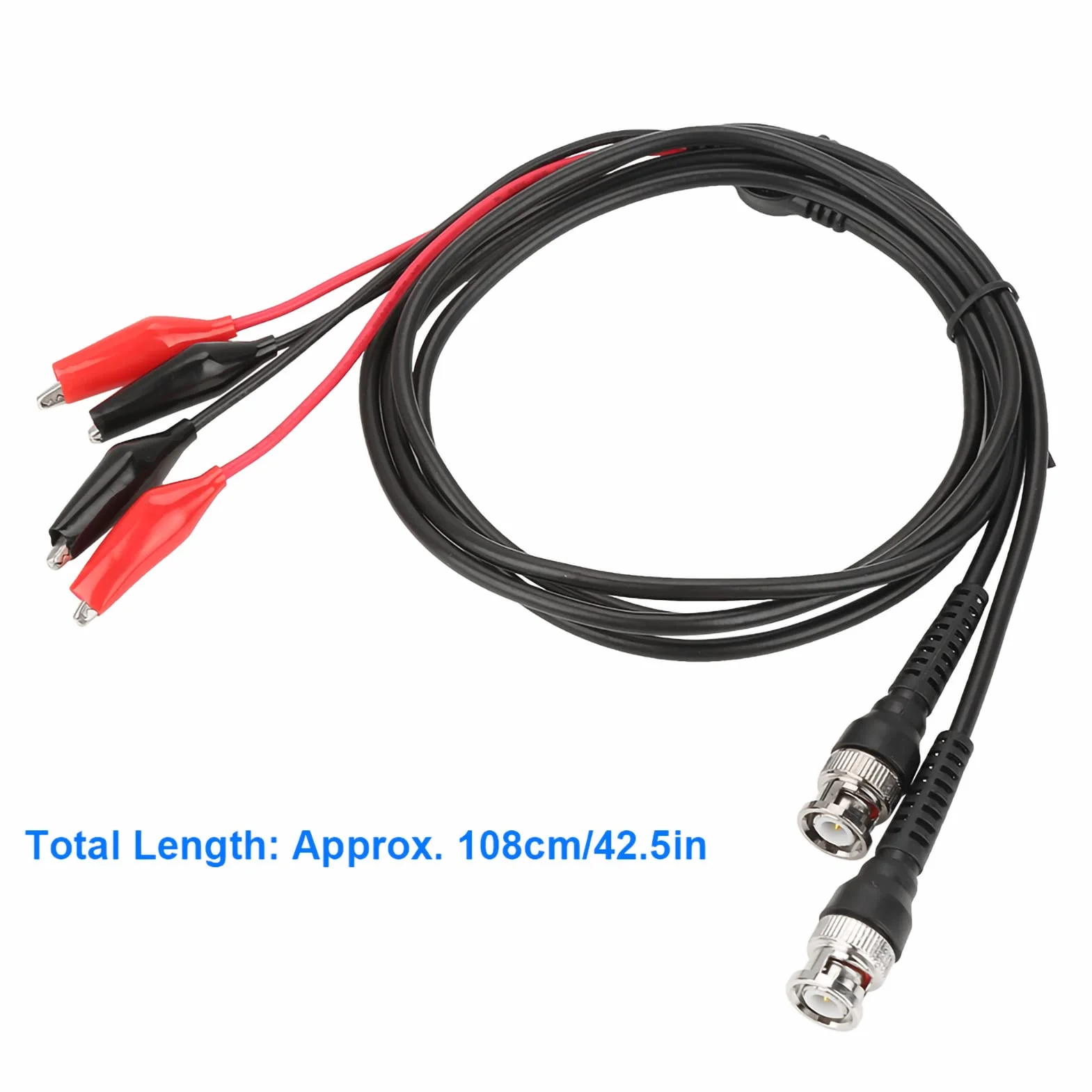 Oscyloskop sonda testowa P1011 BNC Q9 podwójny klips krokodylkowy drut testowy