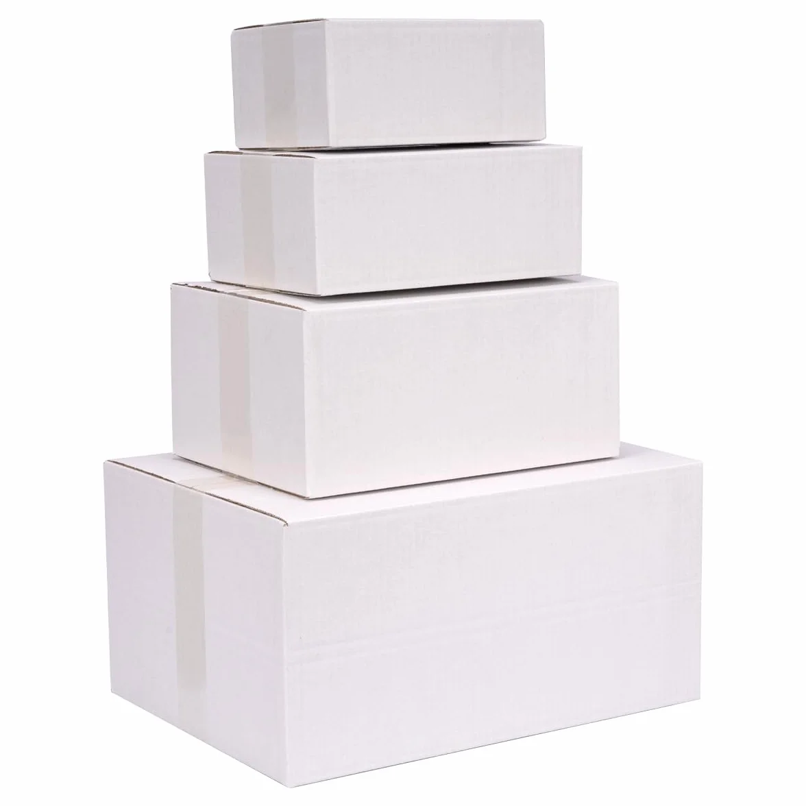 Kartony składane 300 x 215 x 140 mm białe jednowarstwowe 25 sztuk