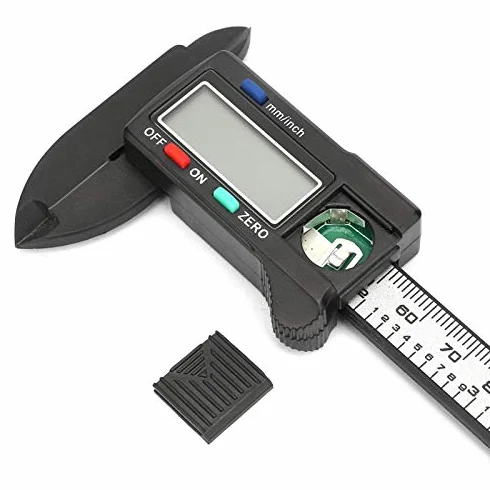 Suwmiarka cyfrowa 0-100 mm z tworzywa sztucznego LCD automatyczne wyłączanie