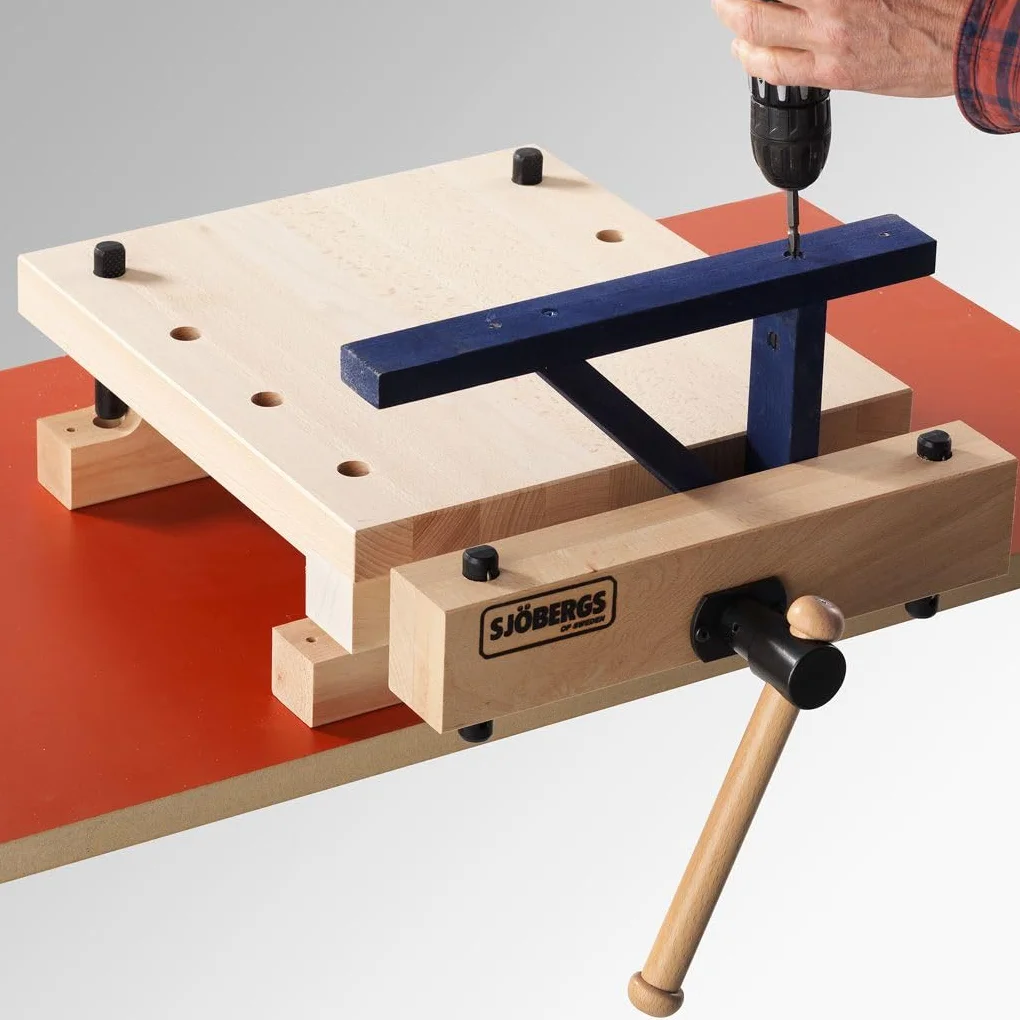 Sjöbergs Ławka strugająca imadło Smart Workstation Pro Mobile stół warsztatowy