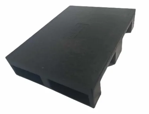 PALETA PLASTIKOWA 80x60 | PEŁNA ANTYPOŚLIZG (Pełna, PE z recyklingu.)