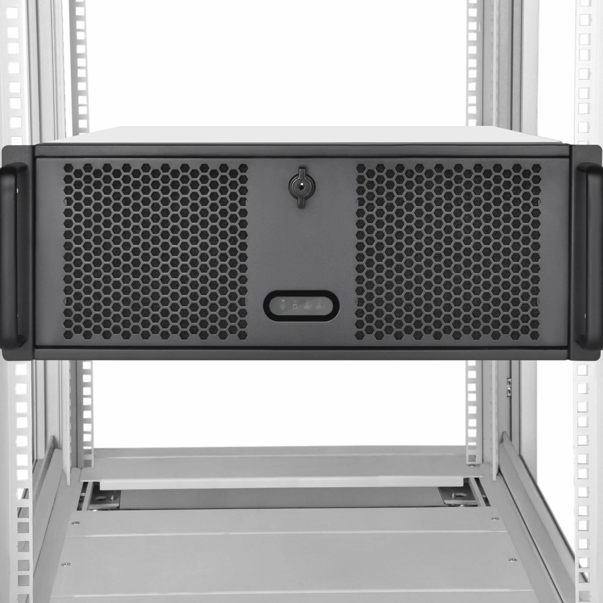 SilverStone SST-RMS06-22 - zestaw szyn ślizgowych z łożyskami kulkowymi bez użycia narzędzi do RM201 i RM400, wsparcie 430 mm szerokości, do 77,16 funtów (45 kg)