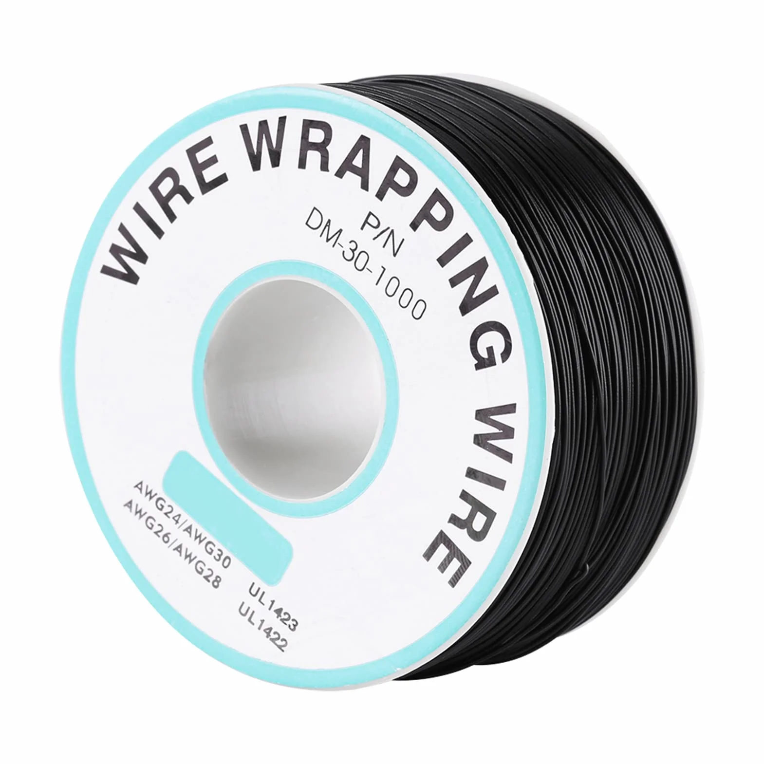 Drut Kynar Silikonowy Drut Kynar Bagima 7 * 7 * 4 0.25mm Drut Wrap Pojedynczy Drut Rdzeniowy Strand 30AWG Kabel 250 Metrów Czarny