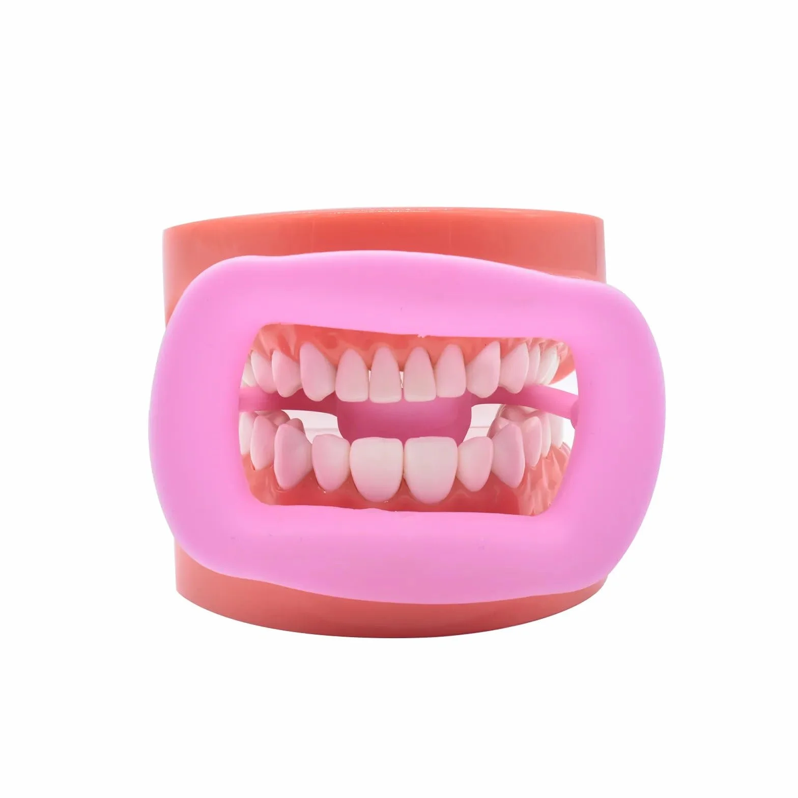 Retraktor dentystyczny silikonowy 2 sztuki intraoralny otwieracz do ust wielokrotnego użytku