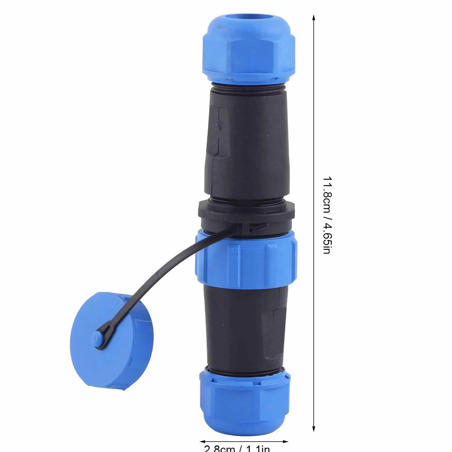 Luftfahrtstecker SP21 IP68 2/3/4/5/7/9/12-poliges Anschlussstecker Wasserdicht Steckverbindungskabel 2 PIN