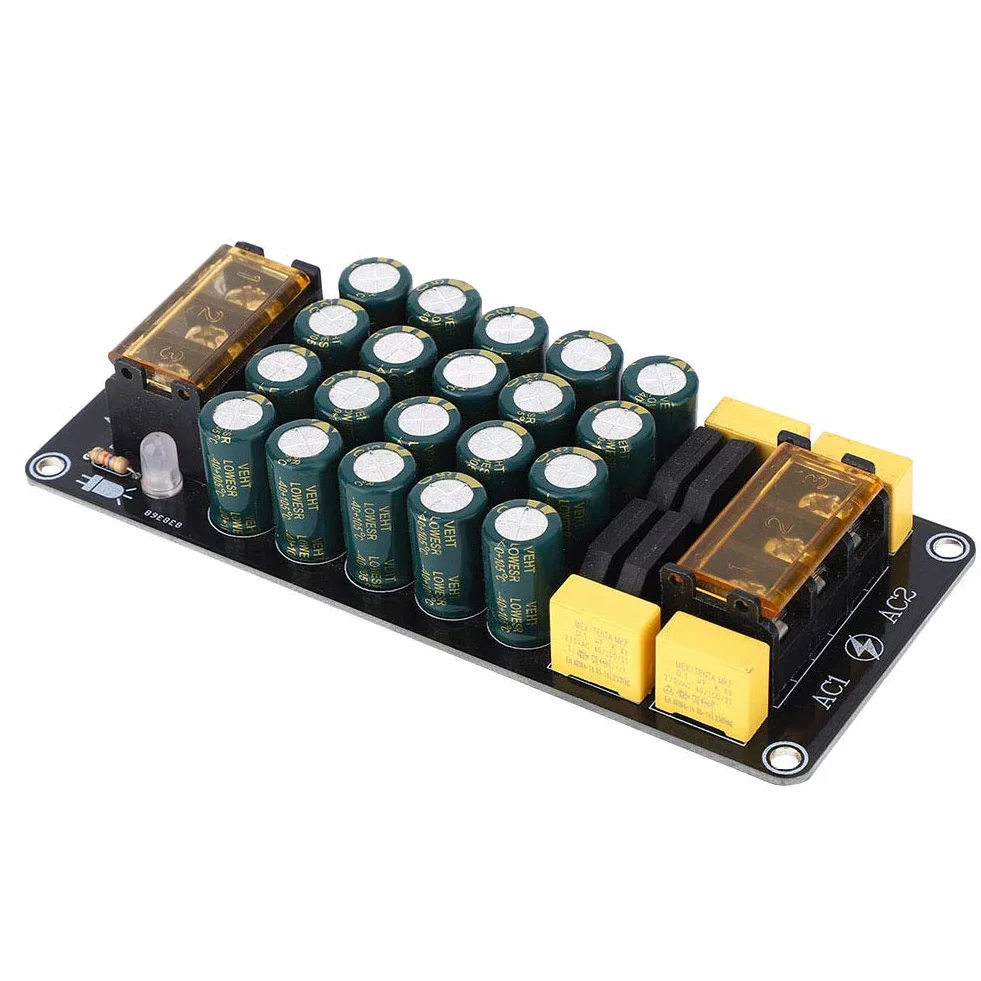 Prostownik Moduł Filtracji 1200 W 100 V 12 A Podwójny Wzmacniacz Filtra