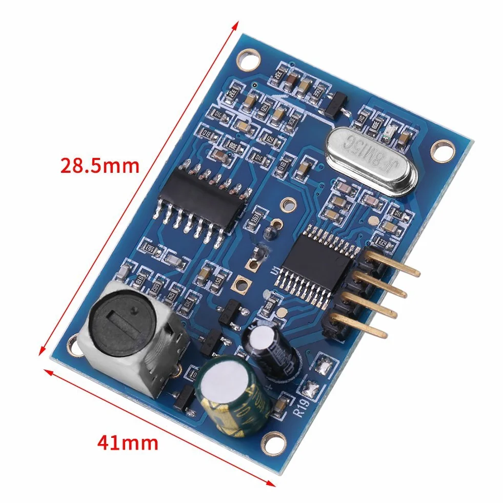 JSN-SR04T moduł czujnika ultradźwiękowego 5 V cyfrowy czujnik temperatury, wodoszczelny czujnik odległości