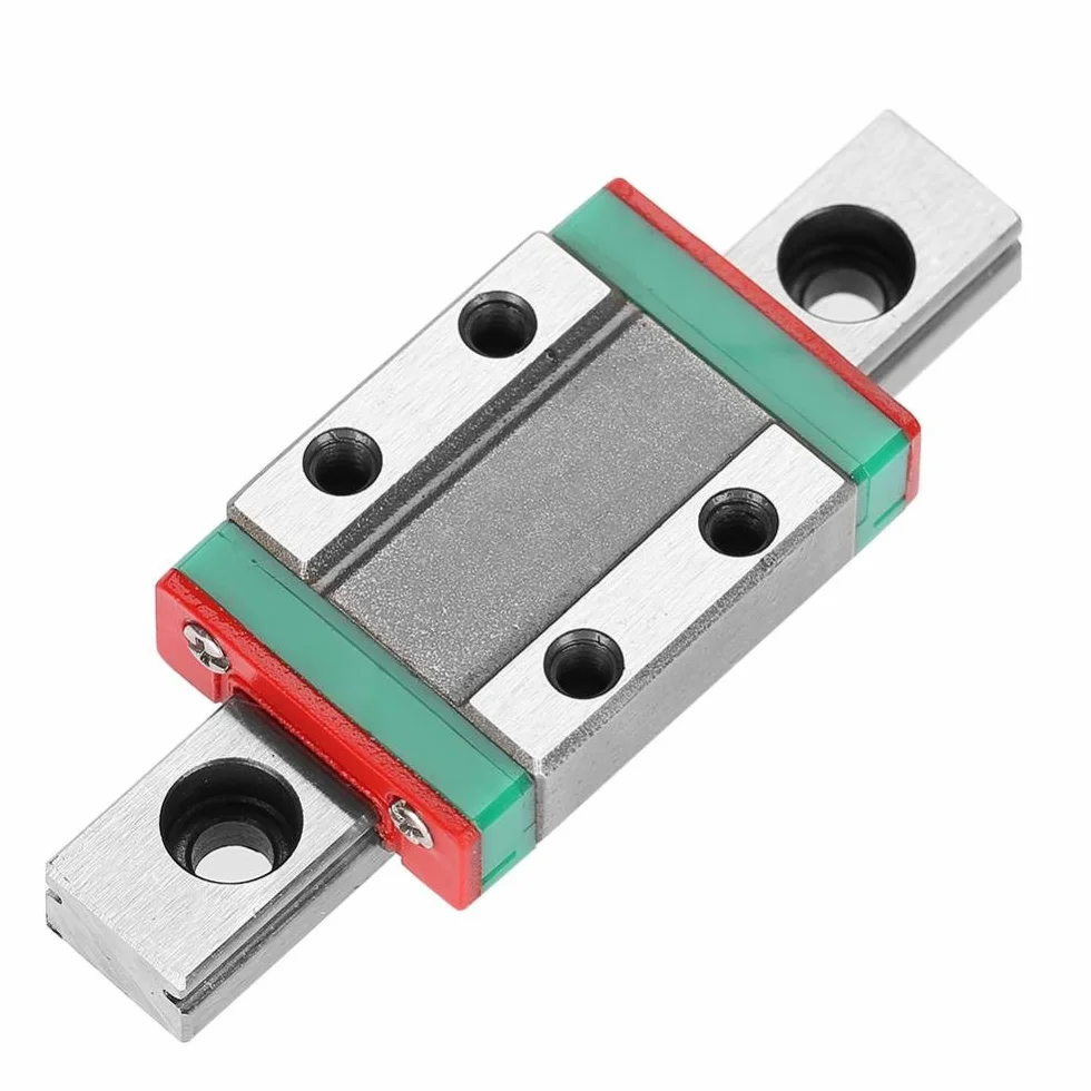LML9B Miniaturowa szyna prowadząca liniowa 9 mm z blokiem przesuwnym 55