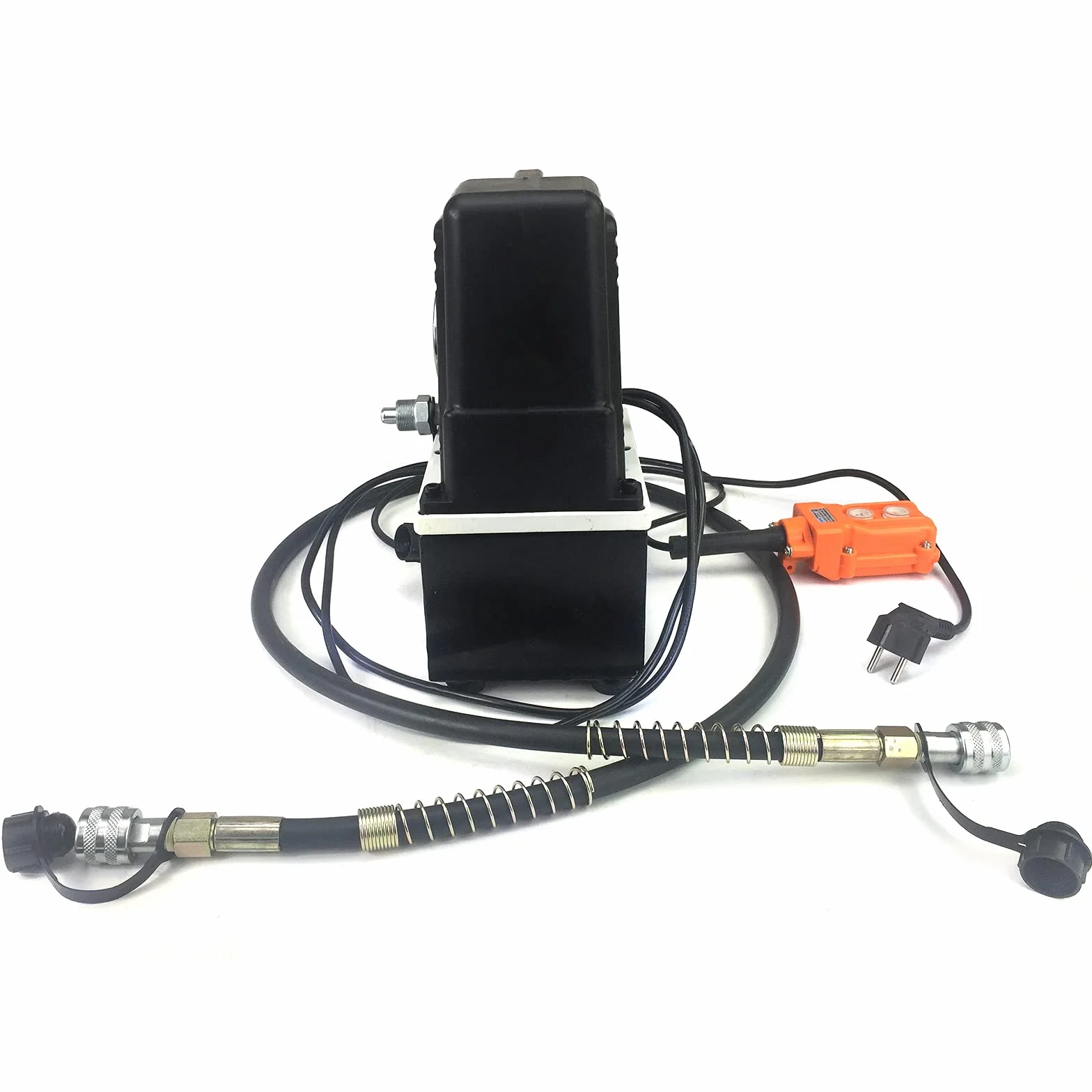 Elektryczna pompa hydrauliczna, 1200 W, 700 bar, wysokie ciśnienie, olej hydrauliczny, pojedyncza pompa olejowa, wysoka i niska wydajność ciśnienia, wyposażona w przewodowy pilot zdalnego sterowania