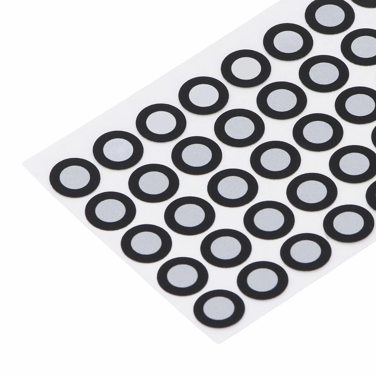 Markery śledzące Skanowanie 3D Kropki, 15 Arkuszy X 50 Sztuk 6,0 Mm Marker Skanujący 3D do Skanera 3D, Naklejki z Odbiciem Rozproszonym, Pozycjonowanie 3D, Naklejka z Znacznikiem