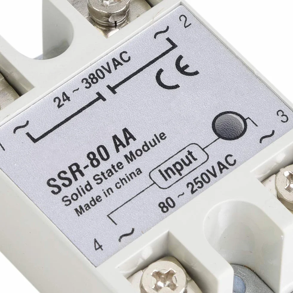 Ssr, Ssr 40A przekaźnik, SSR, przekaźnik półprzewodnikowy 80A jednofazowy przekaźnik półprzewodnikowy Ssr 80Aa 80 250 VAC