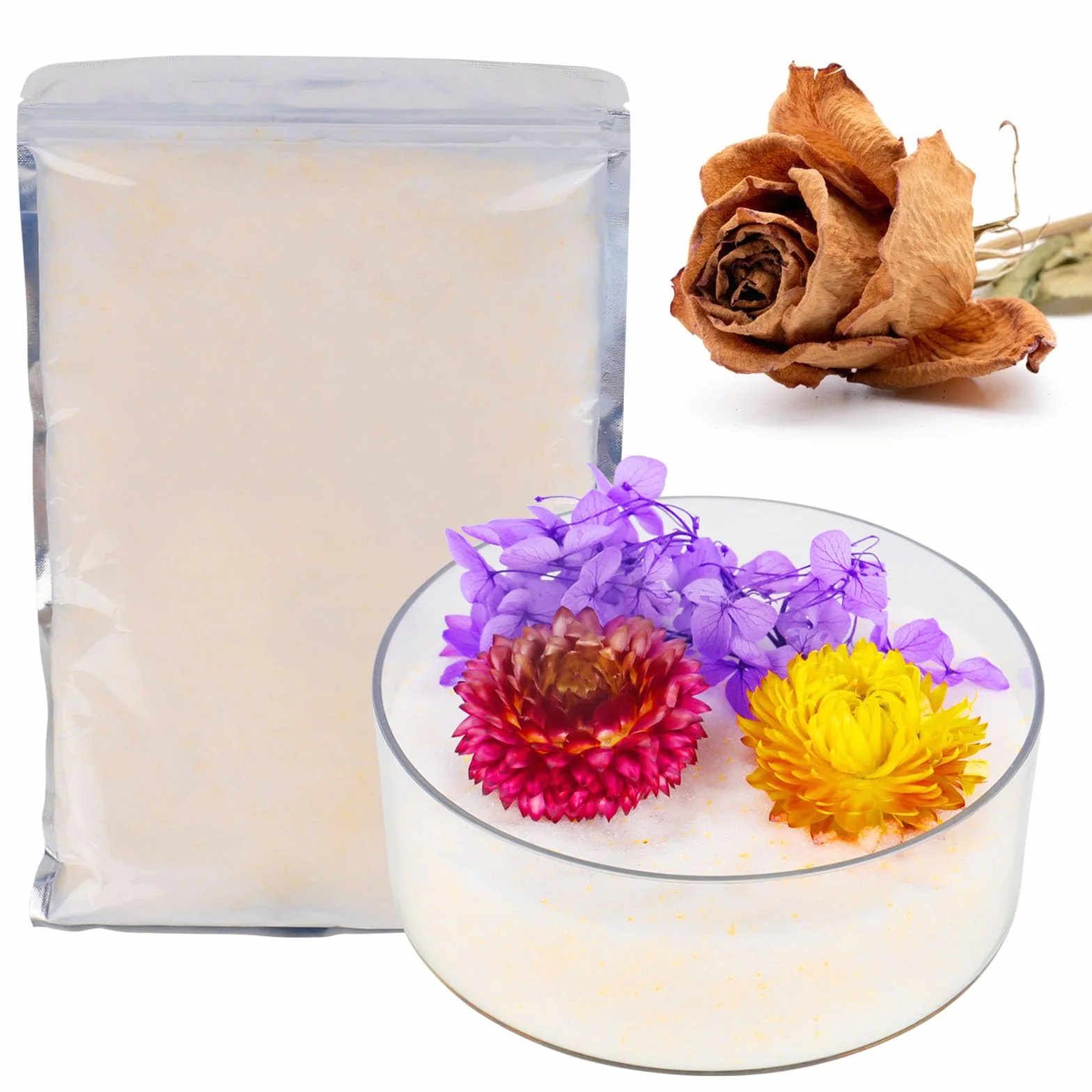 XTDMJ Suszenie kwiatów 900 g żelu krzemionkowego do suszenia kwiatów, osuszacz żelu krzemionkowego, osuszacz żelu krzemionkowego, zakup żelu krzemionkowego do kwiatów