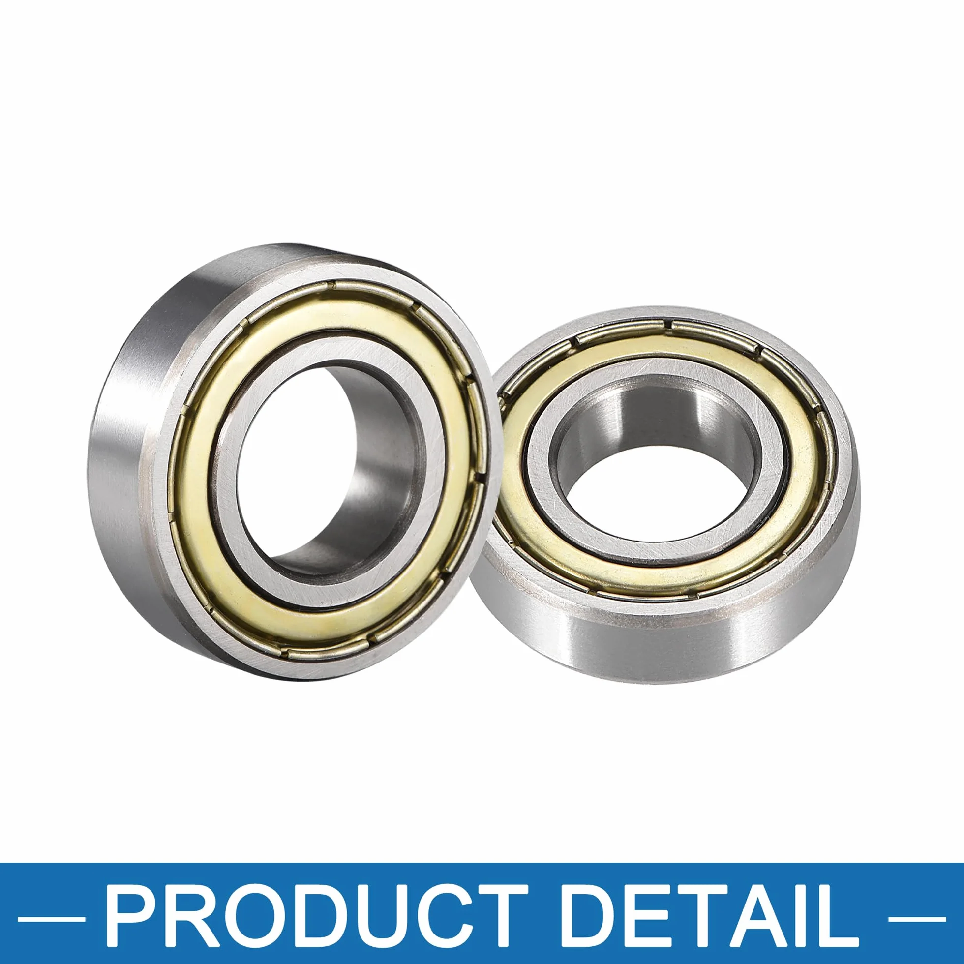 A ABSOPRO 6003ZZ 17x35x10mm ekranowane łożysko kulkowe ze stali 6003-2Z (zestaw 2 szt.)