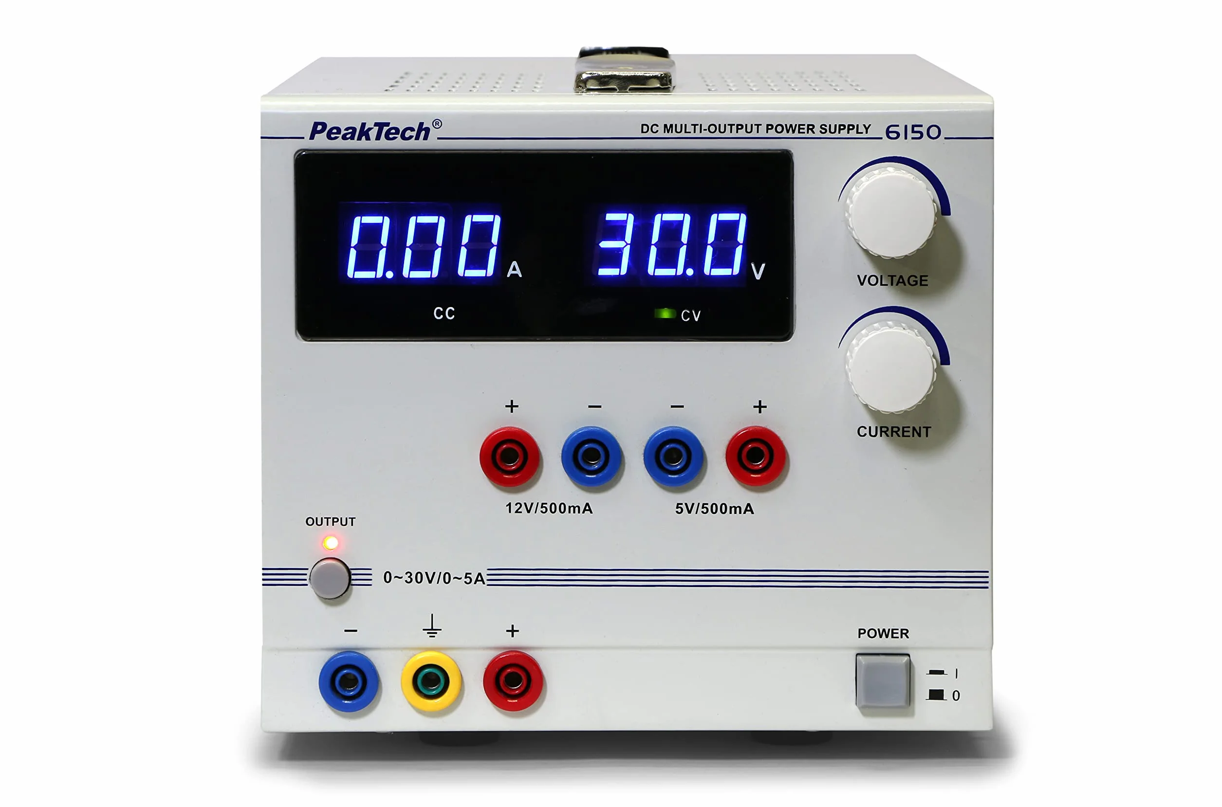 PeakTech P 6150 DC Linear Labornetzgerät 0-30 V 0-5 A