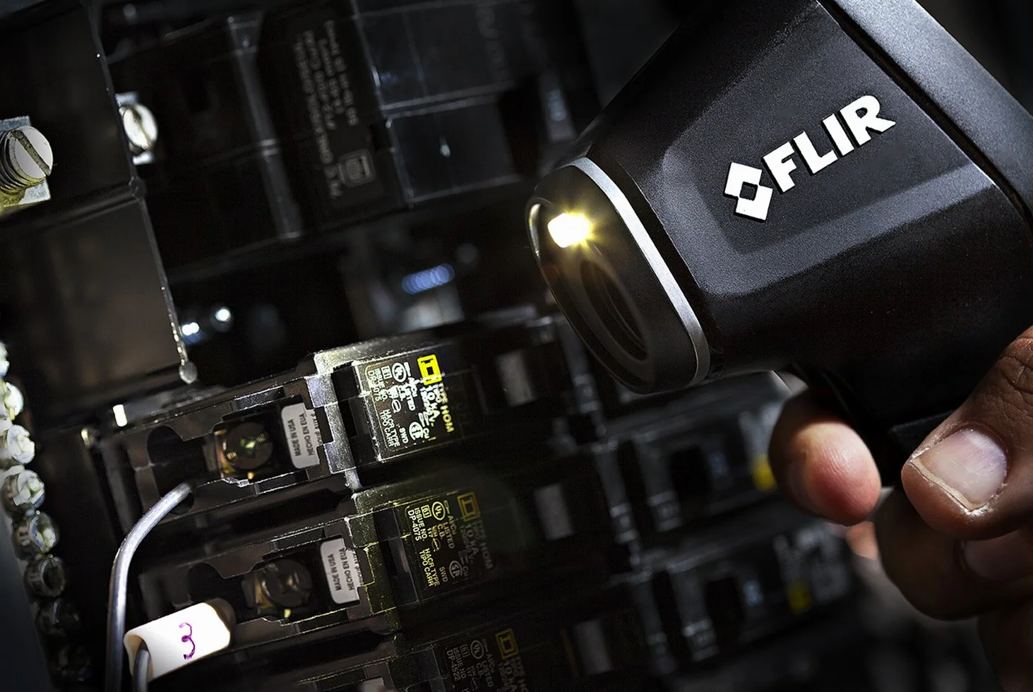 FLIR TG56 Spot termometr na podczerwień z termoparą, czarny