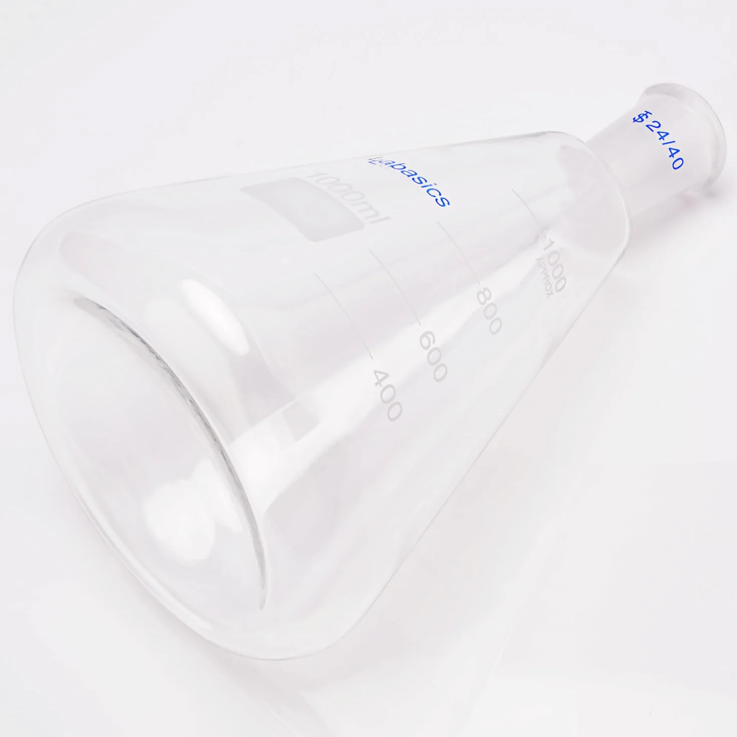 Labasics Kolba Erlenmeyera 1000 ml Szkło Borokrzemianowe 24/40 Standard Taper