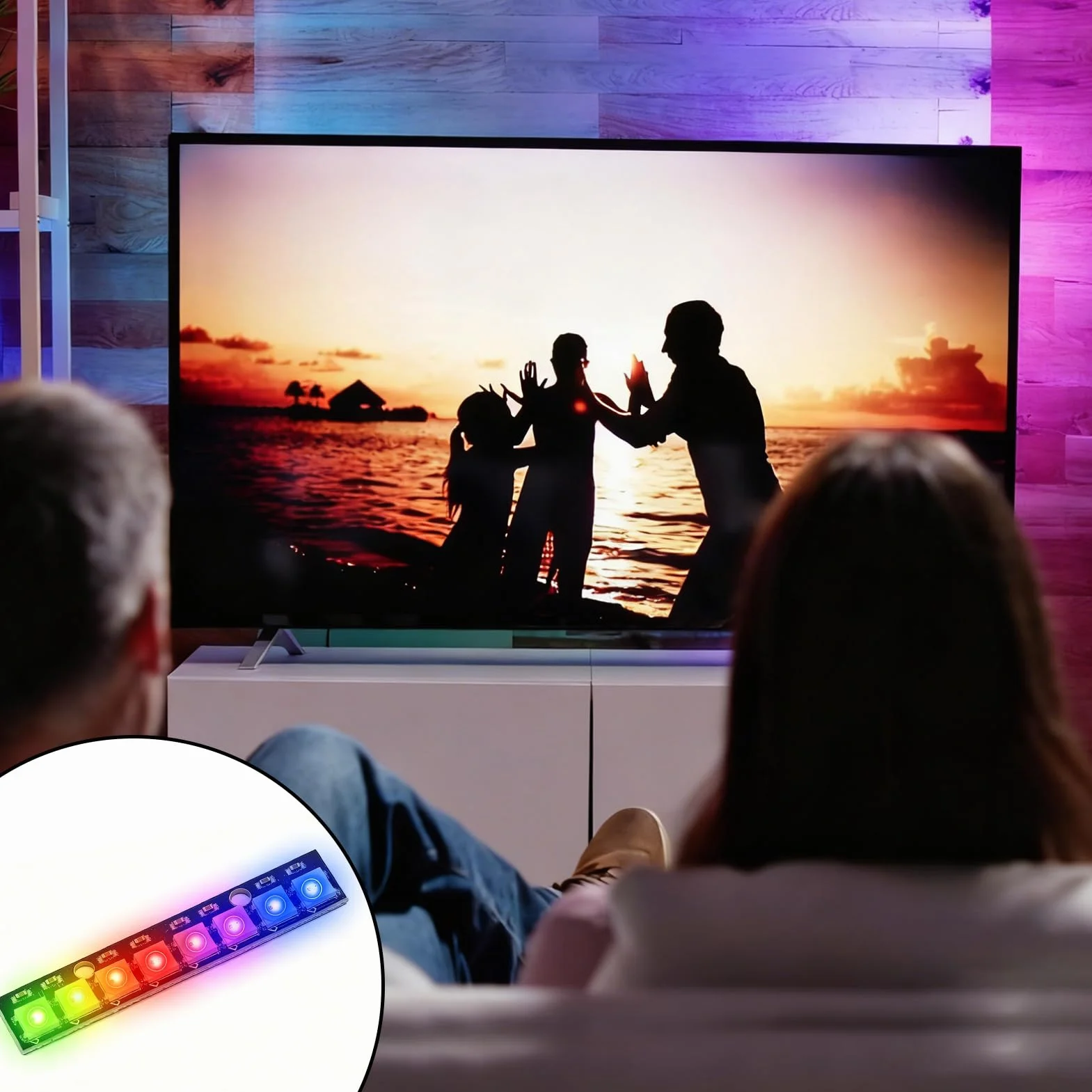 Joycabin 10 sztuk 8 bitów WS2812 moduł RGB LED, 5050 LED, wbudowany sterownik, kolorowe światło, płyta rozwojowa kompatybilna z Arduino Raspberry Pi ESP32