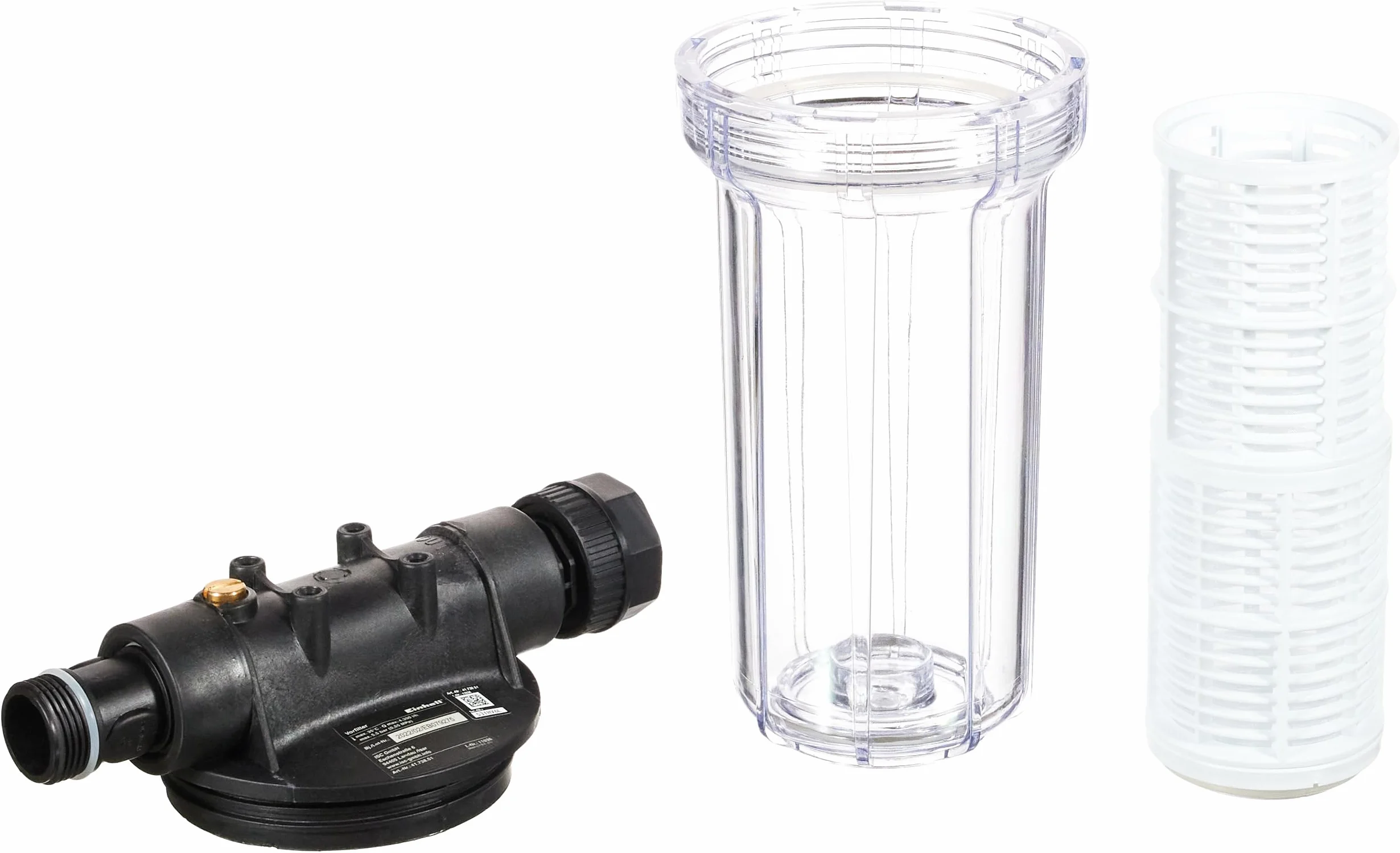 Einhell Filtr Wstępny Pompy, Czarny/Czerwony, 25 cm