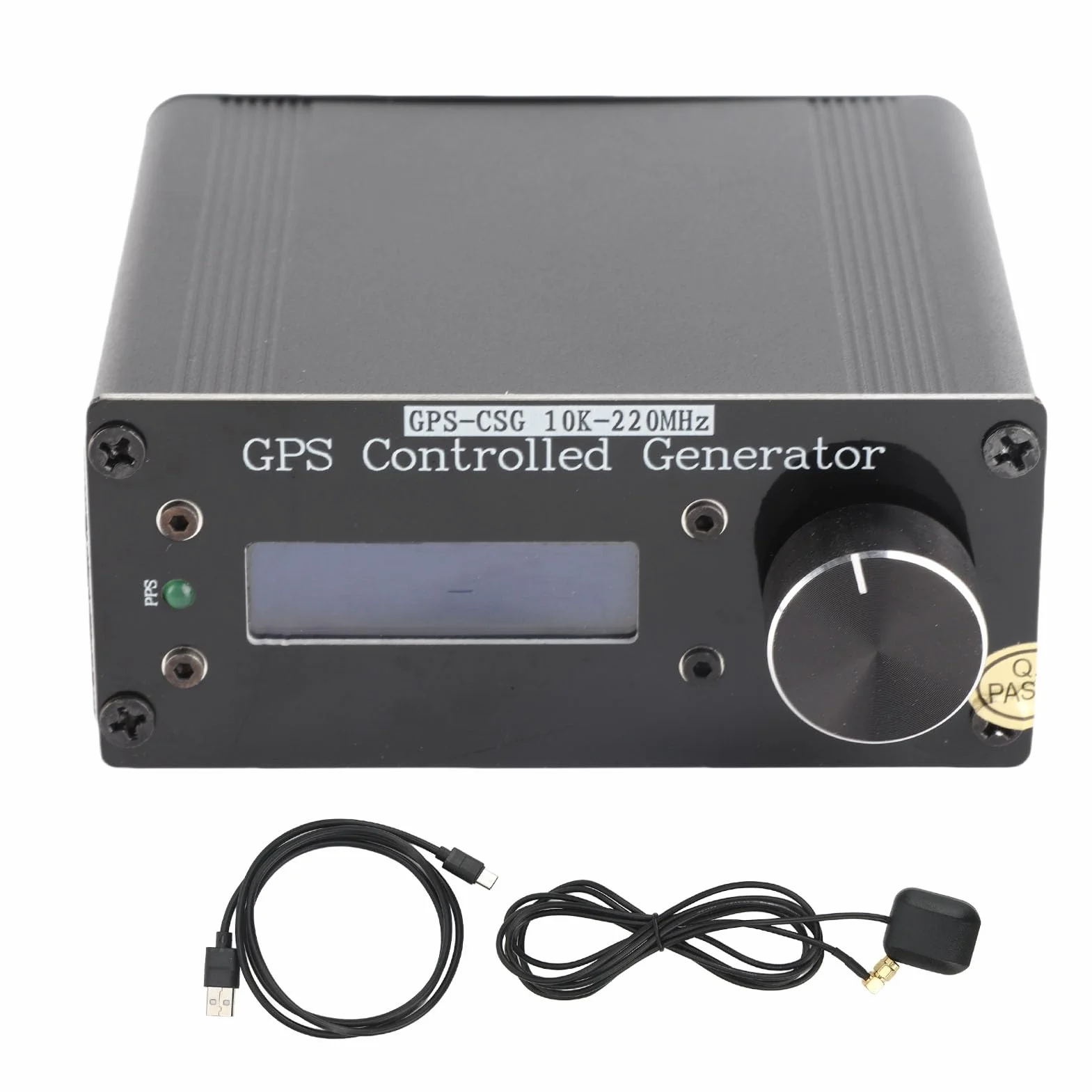 VFO Generator GPS 10K-220MHz Oscylator o Zmiennej Częstotliwości, Generator Sygnału, Referencja Częstotliwości, Zegar GPS, Oscylator dla Systemów Radiowych i Pomiarowych