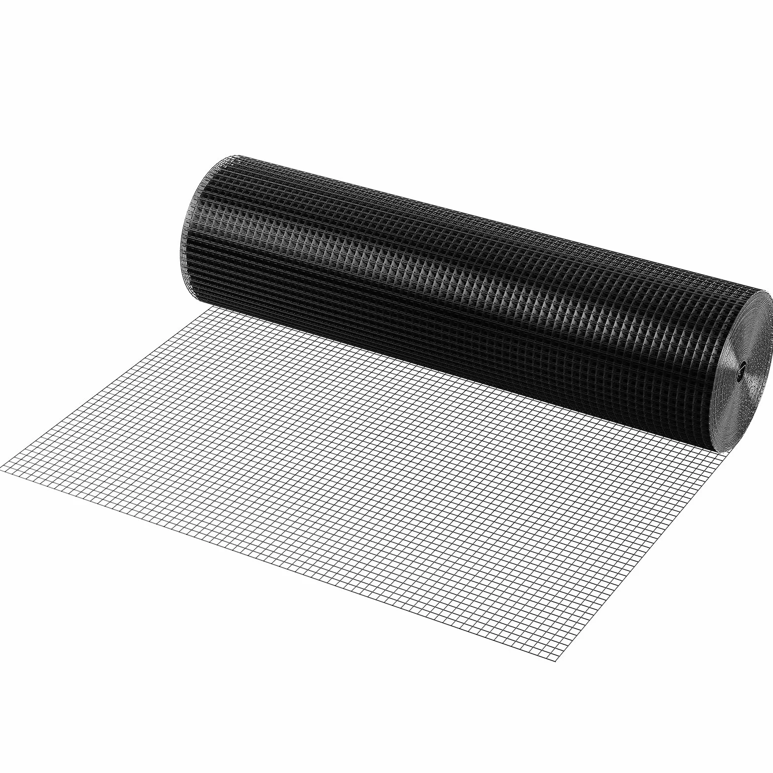 VEVOR Ocynkowana siatka druciana 0,9 x 15 m 12,7 x 12,7 mm kwadratowa 1,06 mm winyl do ogrodzenia kurników