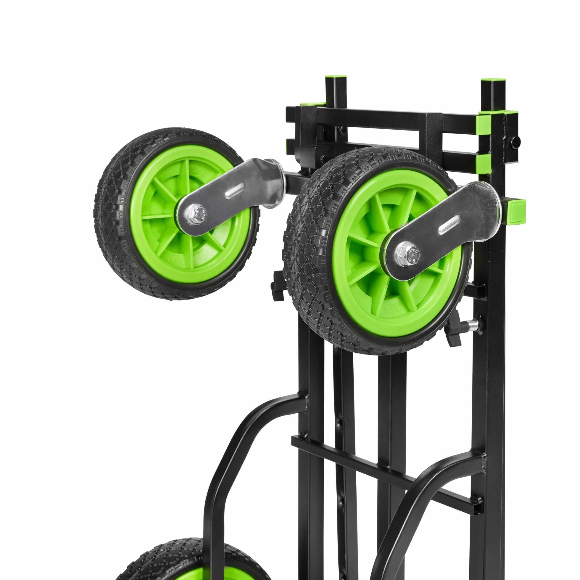 Gravity CART L 01 B – wózek wielofunkcyjny (duży), wózek platformowy o nośności do 170 kg, składany, czarny