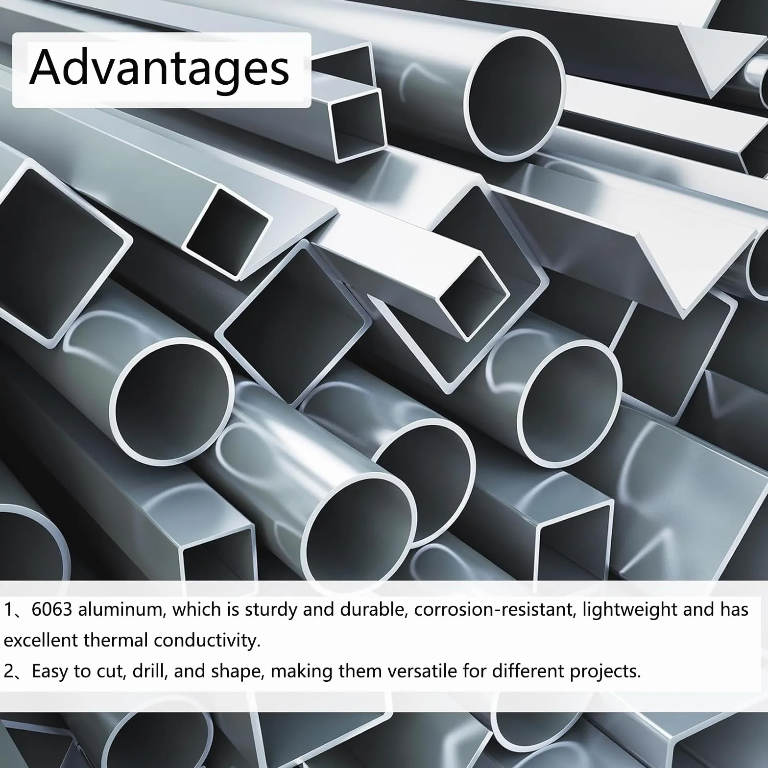 TOP-VIGOR aluminiowa okrągła rura 6063, 4 mm × 2 mm × 250 mm, bezszwowa do projektów DIY