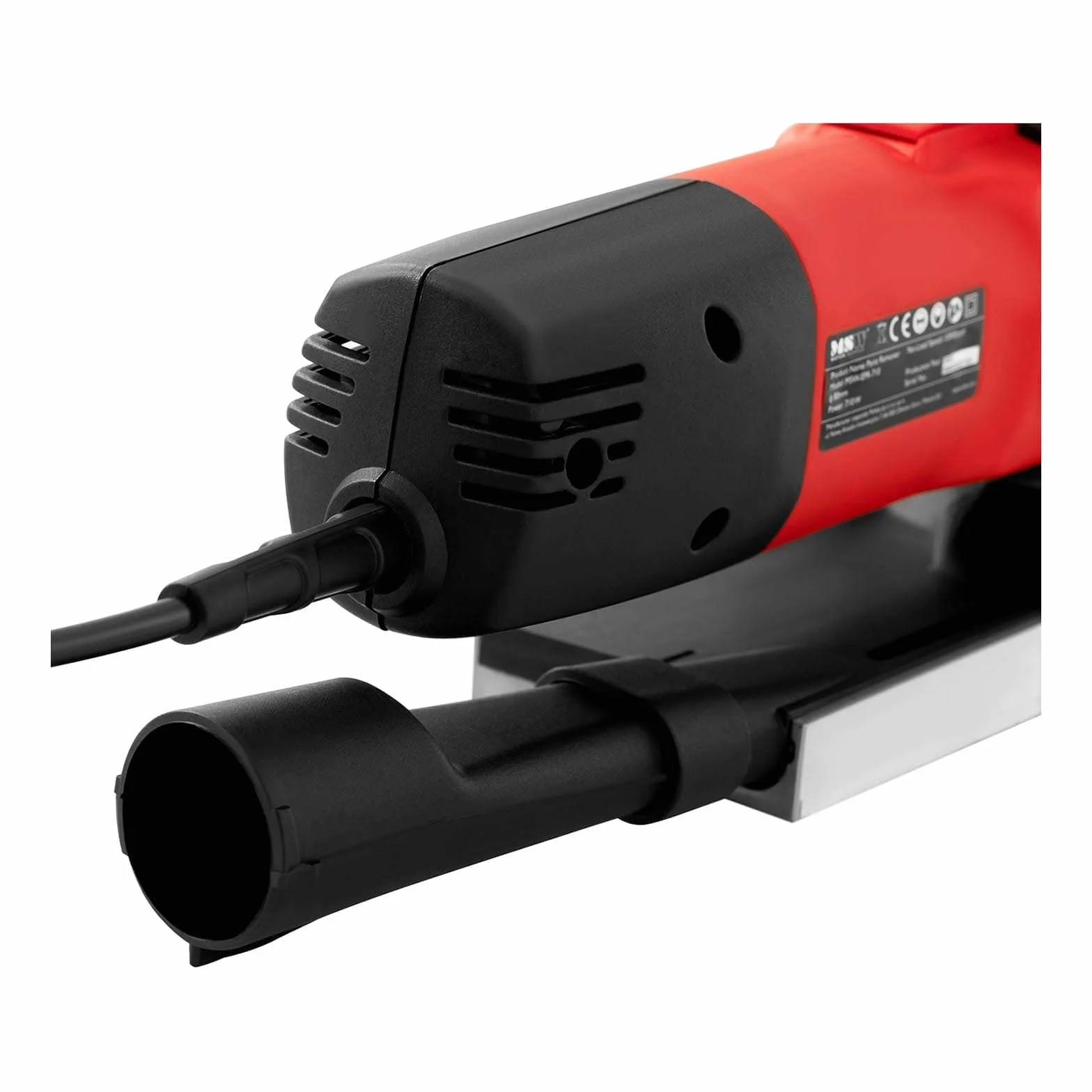 MSW MSW-EPR-710 frezarka (głębokość frezowania 0-0,3 mm, 710 W, w zestawie frez, kabel, klucz, instrukcja obsługi)