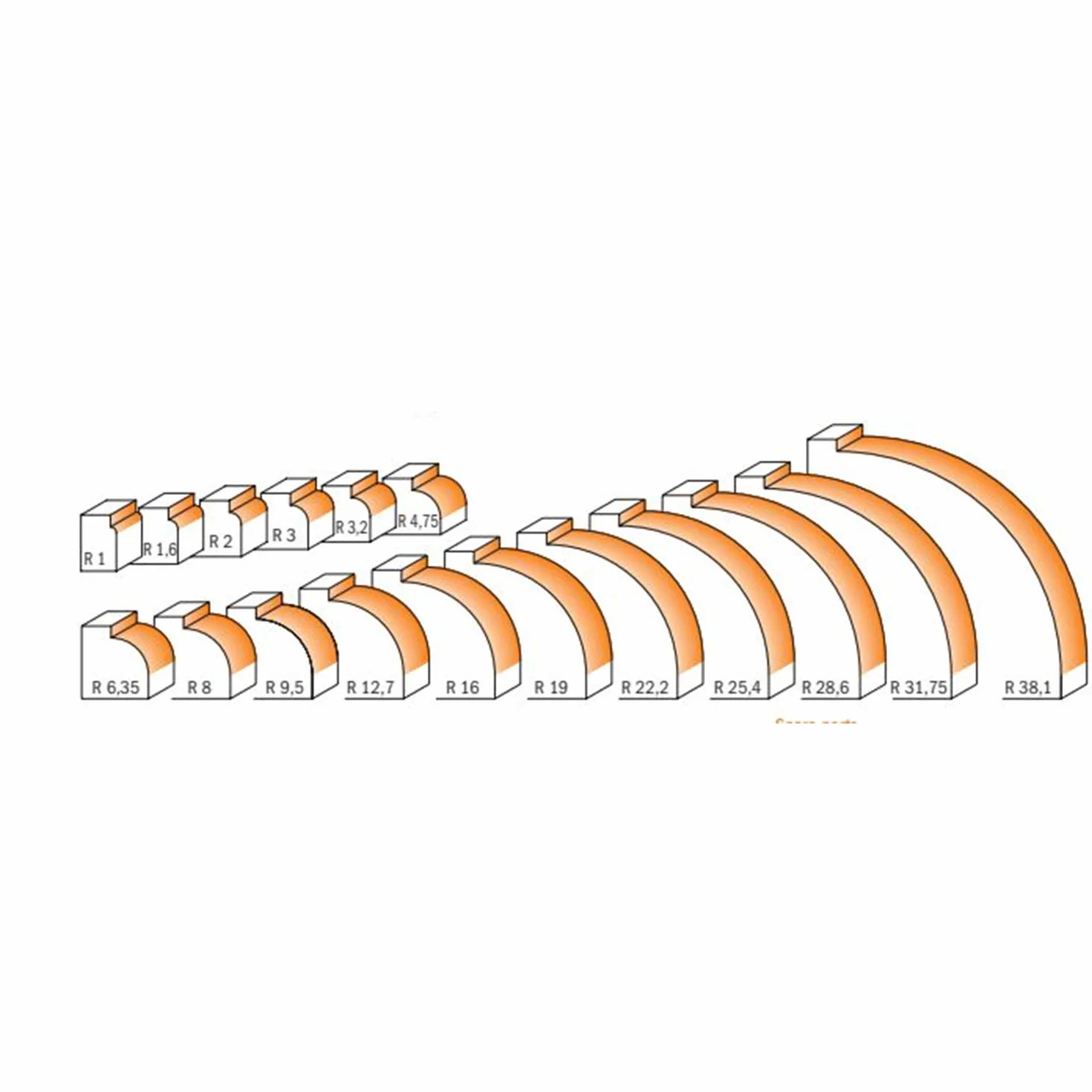 CMT Orange Tools 938.254.11 tools, Grigio/Arancio