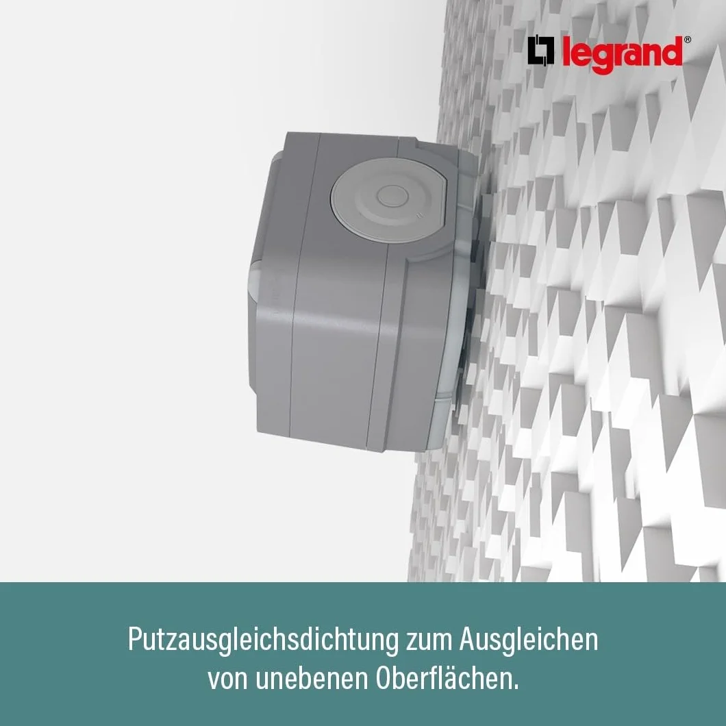 Legrand Plexo New Gniazdo Wtykowe Schuko IP55 IK08 16A 250V