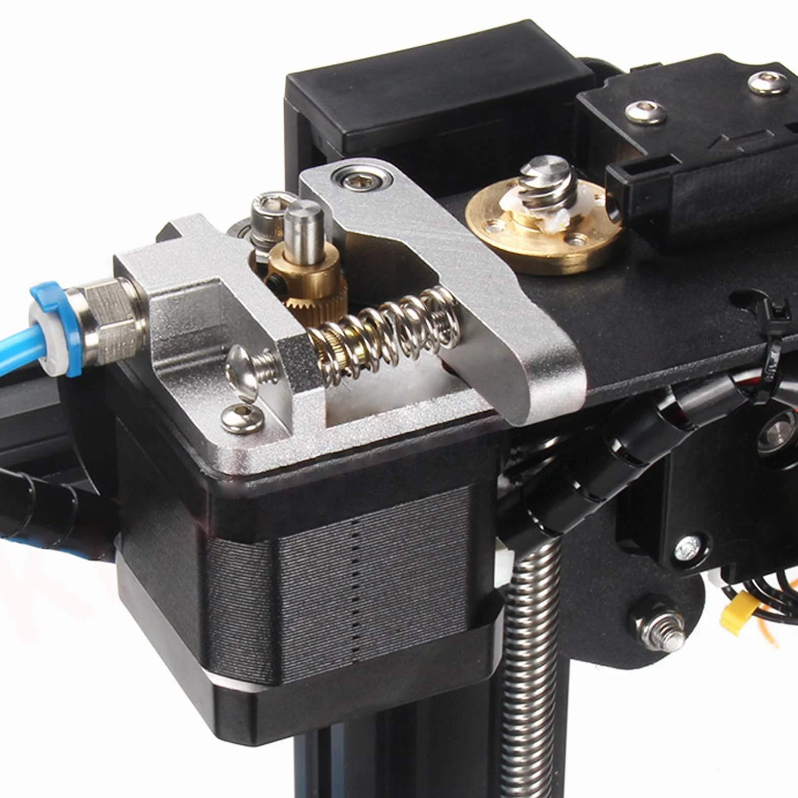 LEONTOOL Oficjalny zestaw wytłaczarki do drukarki 3D, ulepszona wytłaczarka Ender 3, aluminiowy podajnik napędu 1,75 mm, wytłaczarka do drukarek 3D Creality Ender 3, Ender 5, CR-10 Series