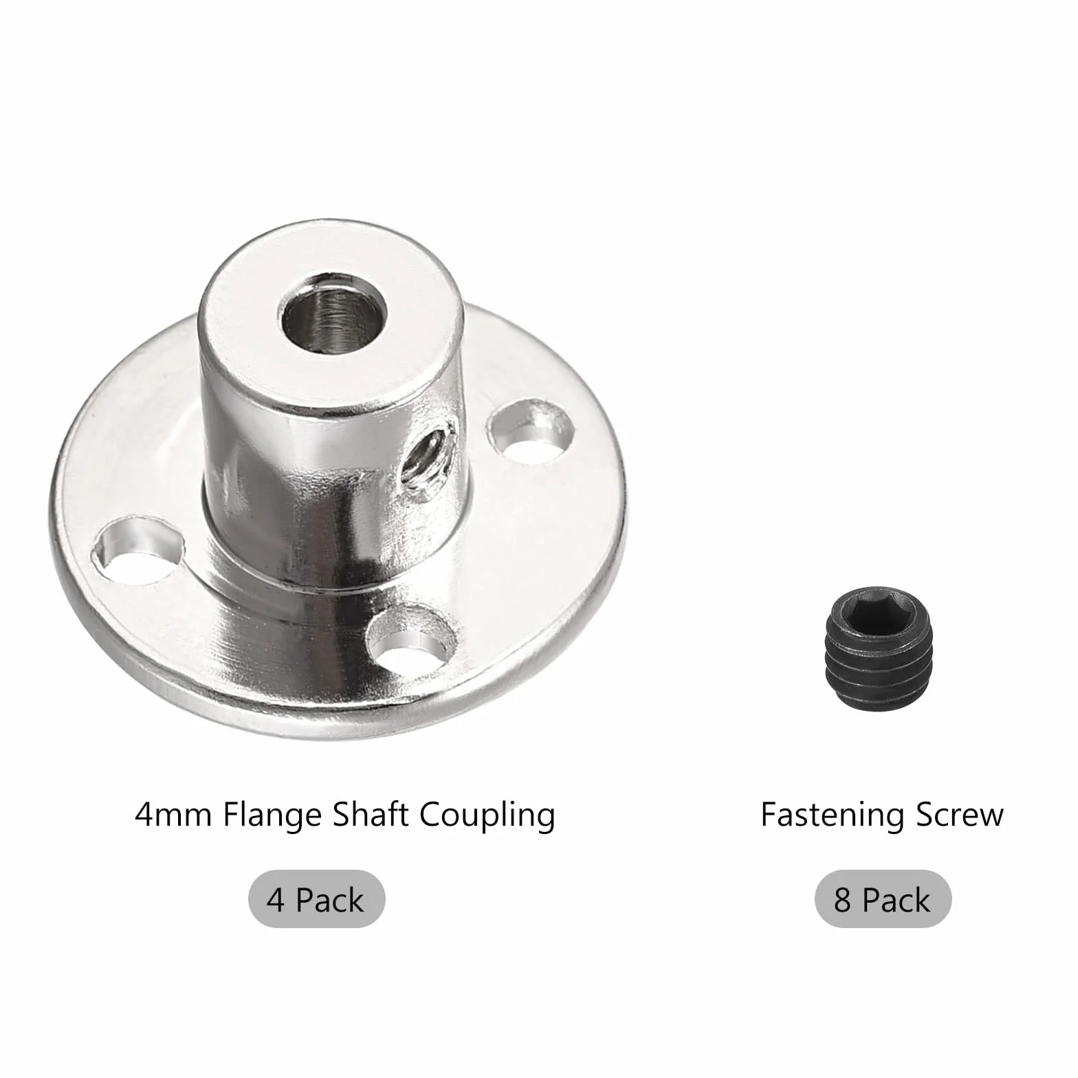 DMiotech Zestaw 4 szt. złącze kołnierzowe H12 x D10 4 mm średnicy wewnętrznej do silników RC