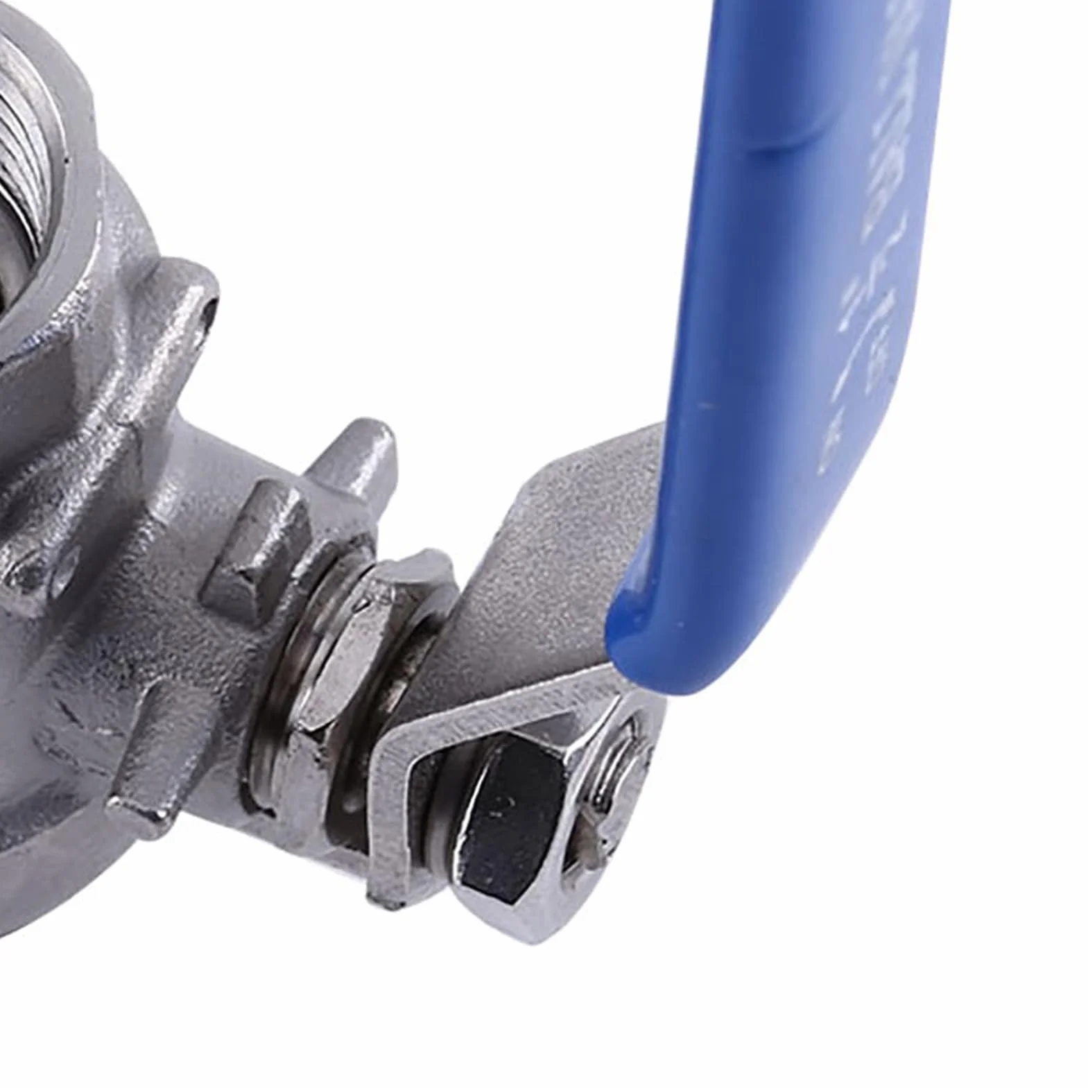 Zawór kulowy, stal nierdzewna, 2 zawory Inox 1 NPT, 2-drożny zawór kulowy z pełnym przepływem dźwigni obrotowej SS304, 1/2 zawór kulowy z pełnym przepływem
