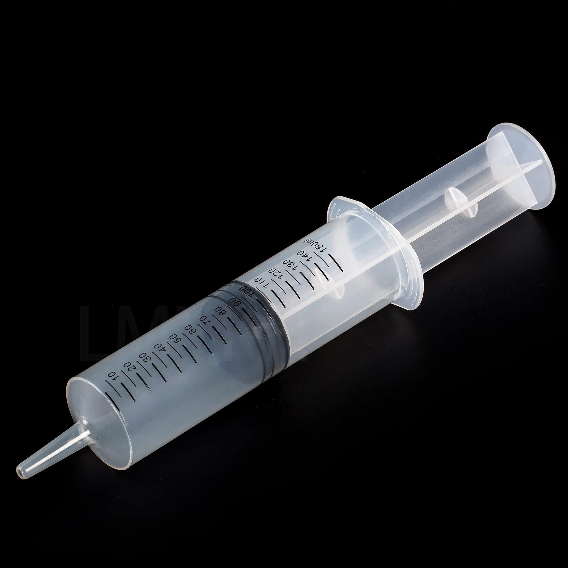 Duży cylinder z tworzywa sztucznego 150 ml z wężem do laboratoriów naukowych, nawadniania ogrodu, przemysłu (1, 150 ml)