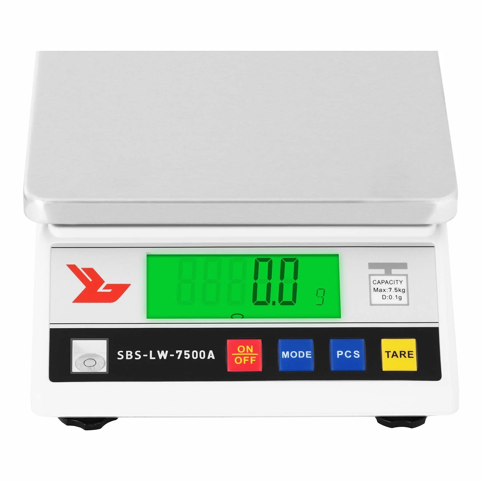 Steinberg SBS-LW-7500A Profesjonalna waga precyzyjna 7,500g/0,1g 18x18cm