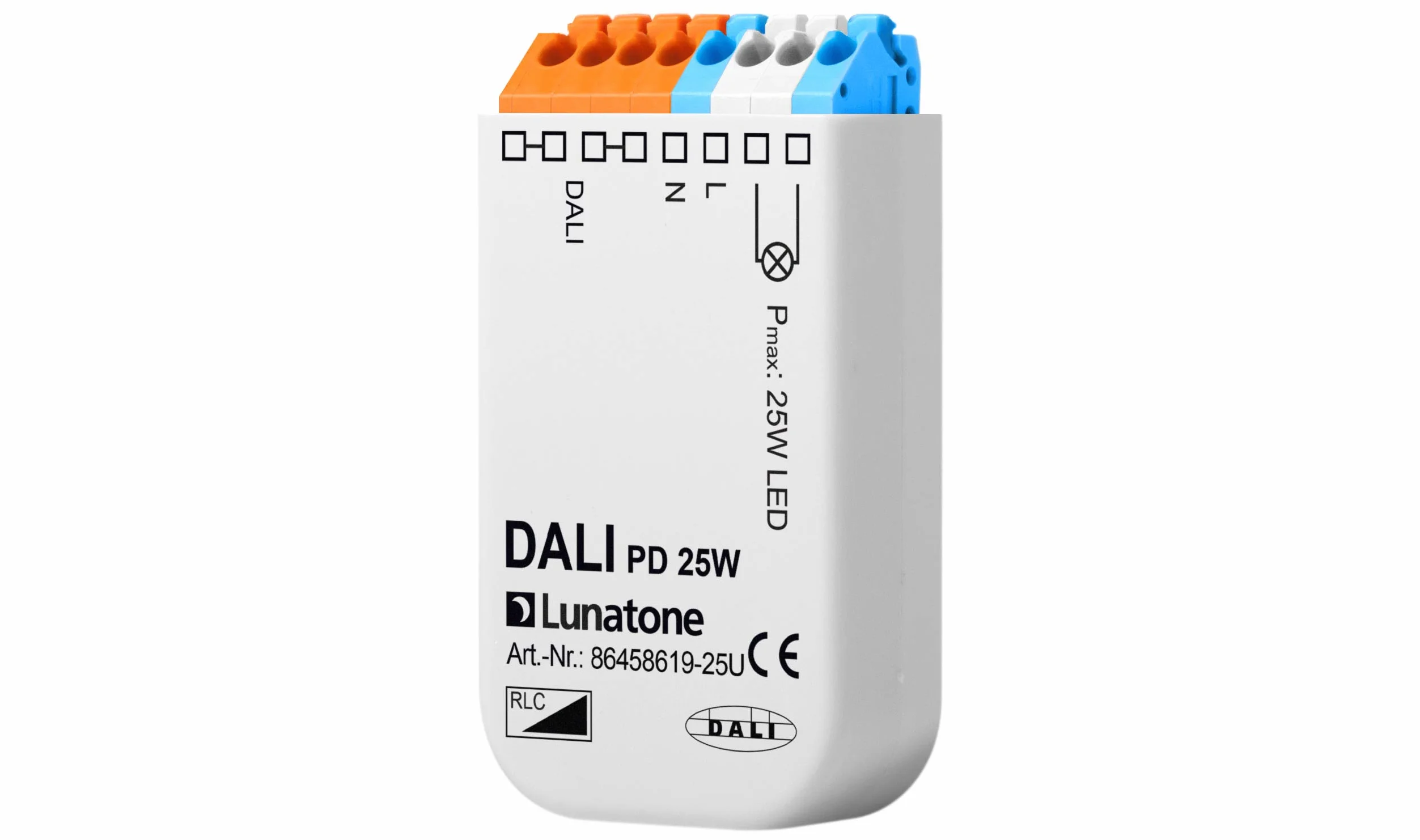 Lunatone 86458619-25U DALI ściemniacz fazowy i przekaźnik