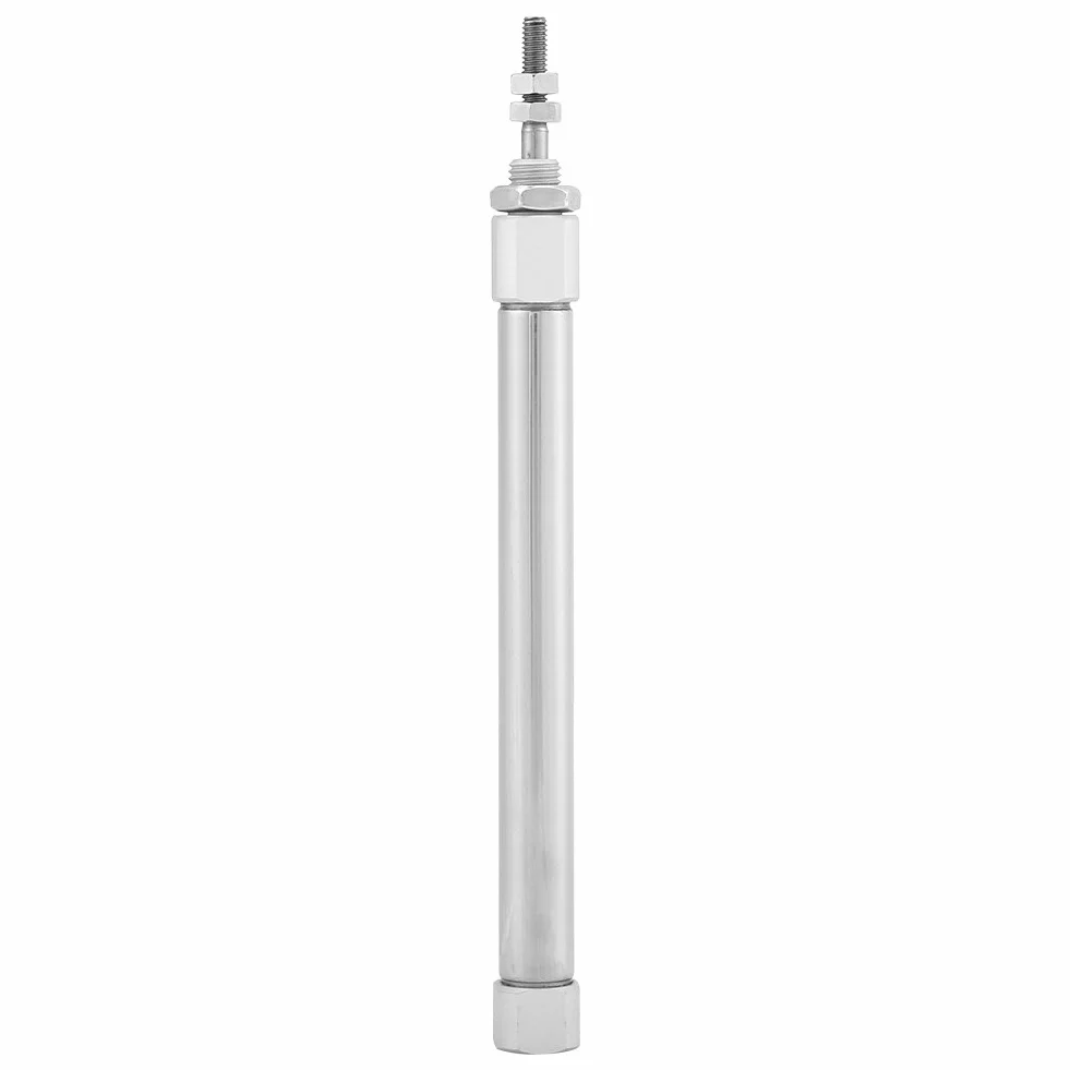 Mini Cylinder Pneumatyczny, CDJ2B Mini Cylinder Pneumatyczny, Stal Nierdzewna 10 Mm Otwór i 75 Mm Skoku Pojedynczy Pręt Siłownik Pneumatyczny Dwustronnego Działania