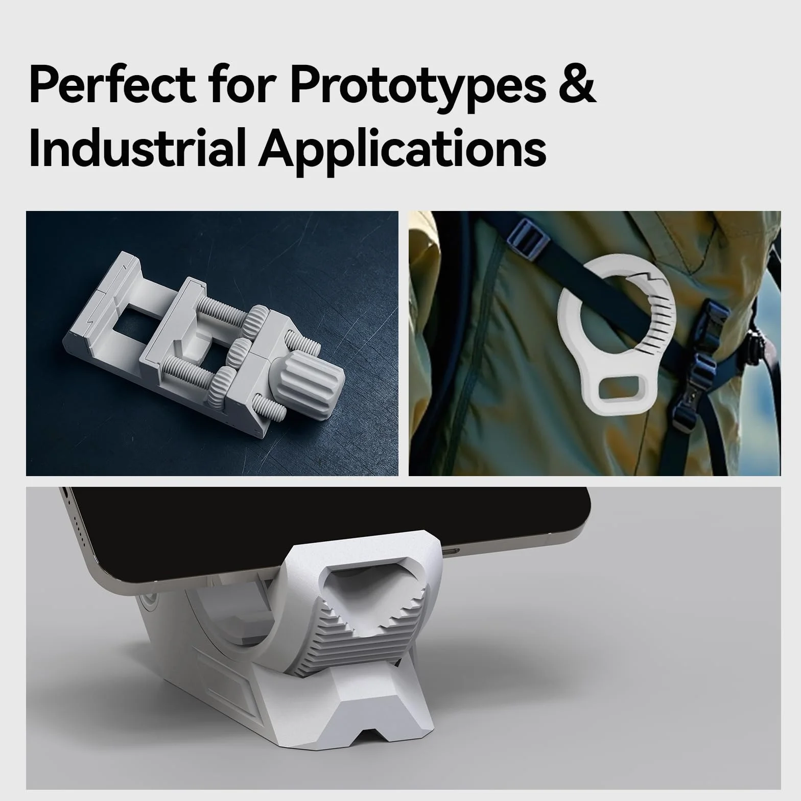 Siraya Tech Fibreheart PET-GF Filament 3D 15% włókno szklane odporny UV niska absorpcja wilgoci wysoka wytrzymałość sztywność Biały 1 kg